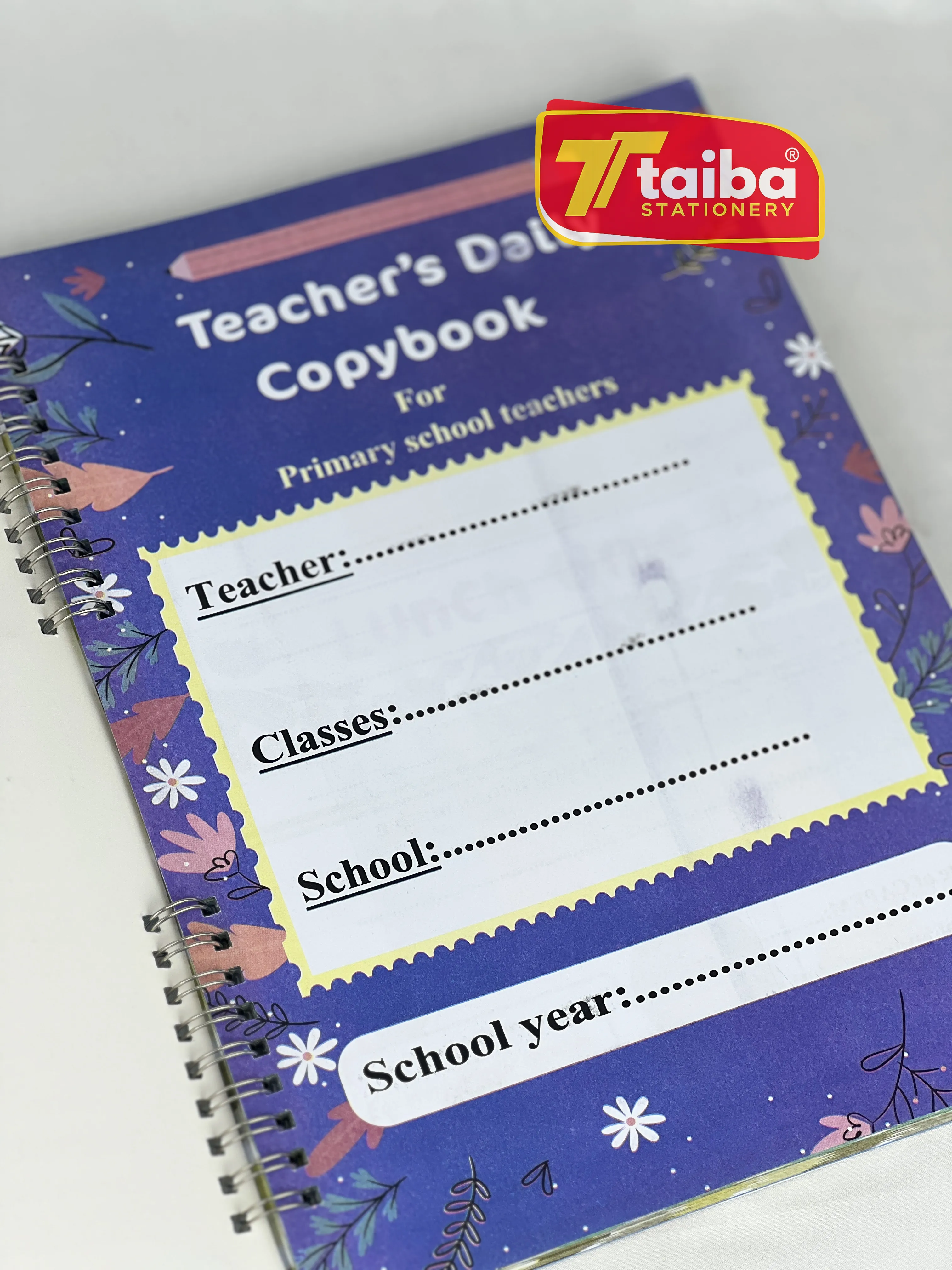 دفتر الأستاذ انجليزي ابتدائي