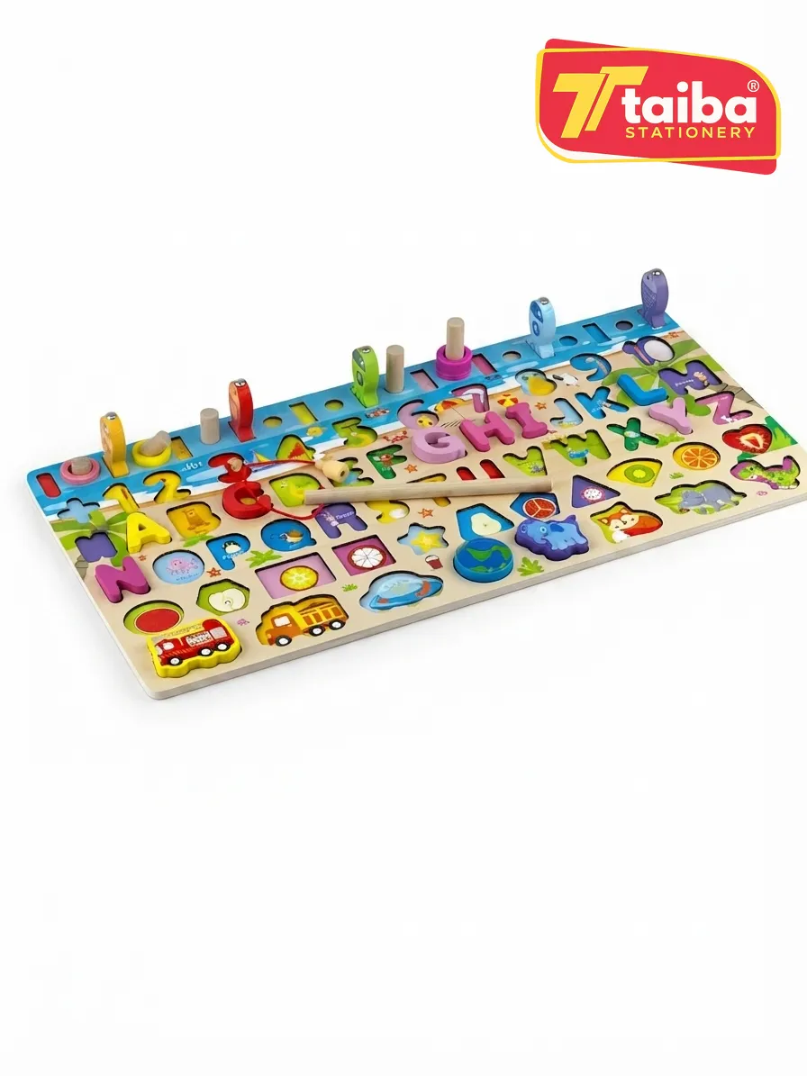 JEUX EDUCATIF EN BOIS MULTIFONCTION GM PL-8082