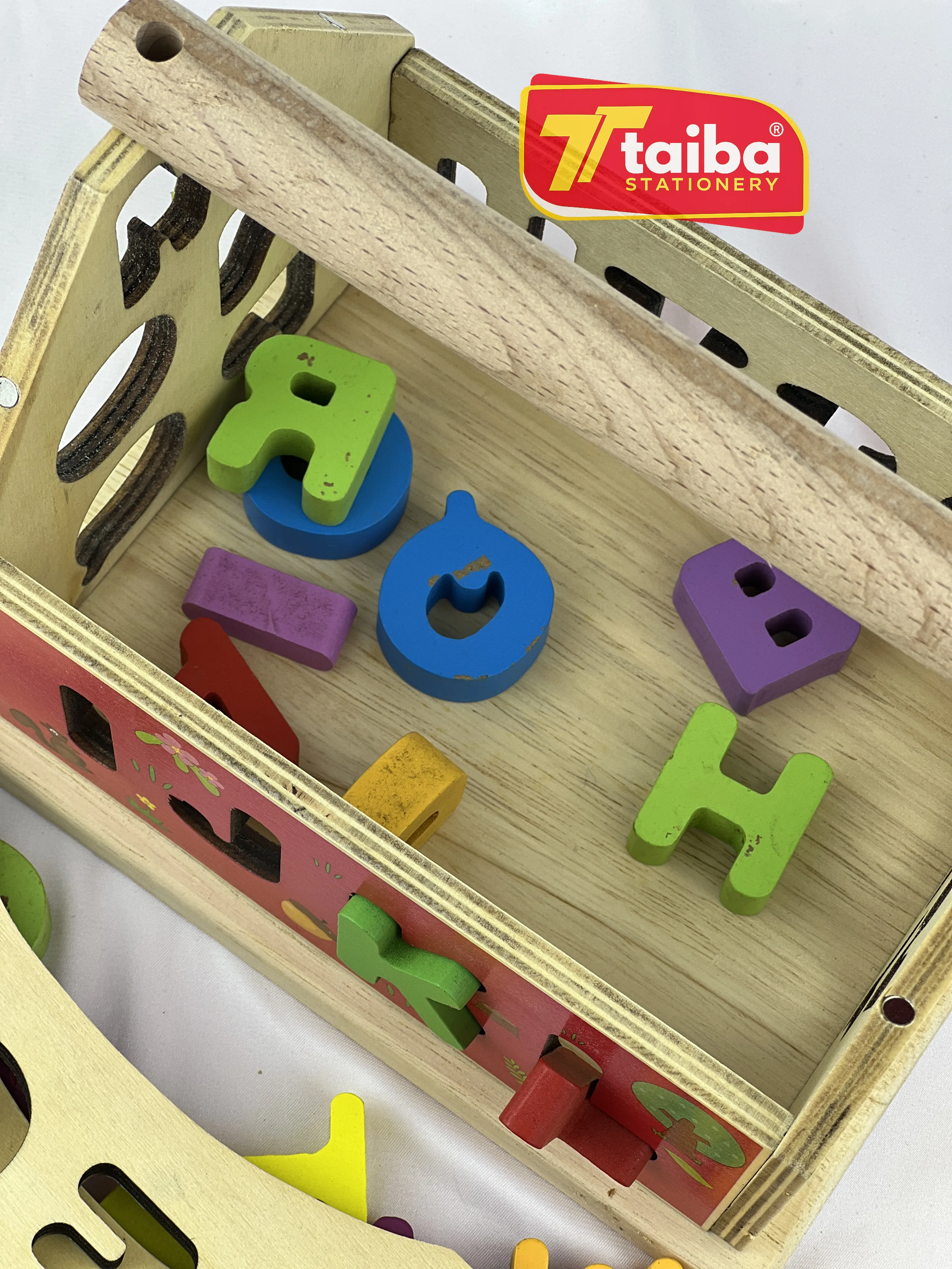 JEUX EDUCATIF EN BOIS MULTIFONCTION ALPHA PL-8050