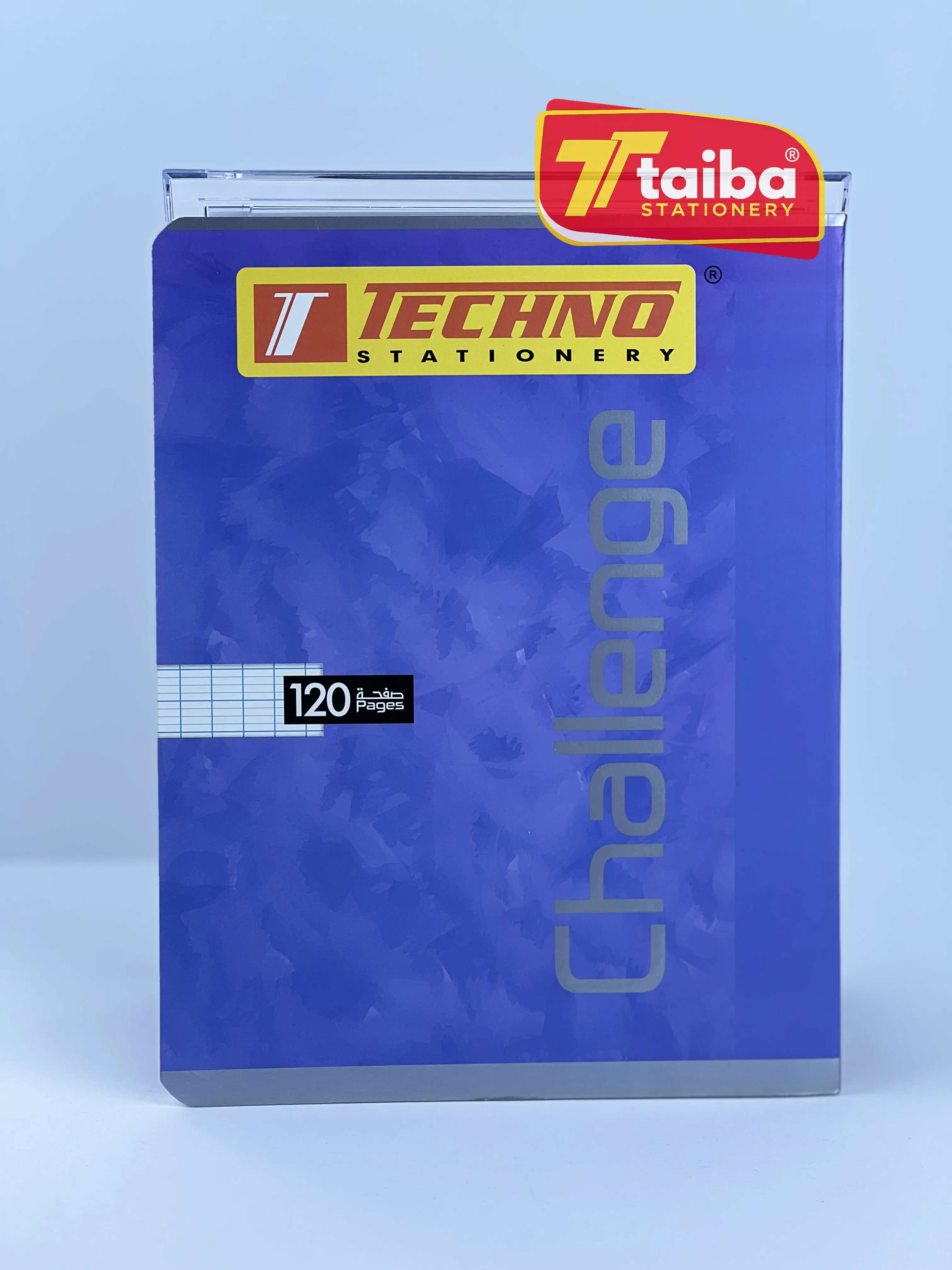 CAHIER PIQUE 120P 17*22CM SEYES 70G TCHNO-9805-00