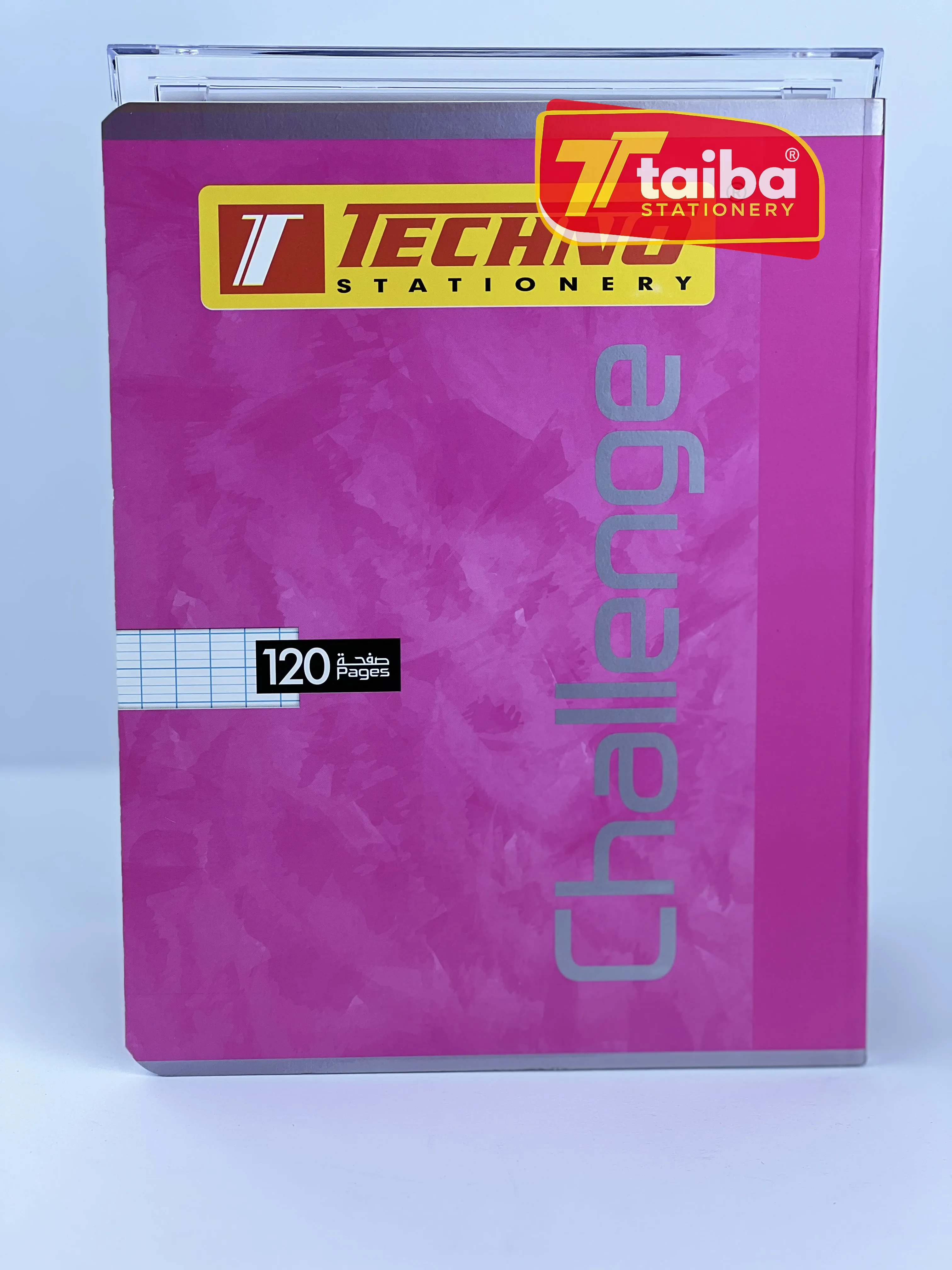 CAHIER PIQUE 120P 17*22CM SEYES 70G TCHNO-9805-00