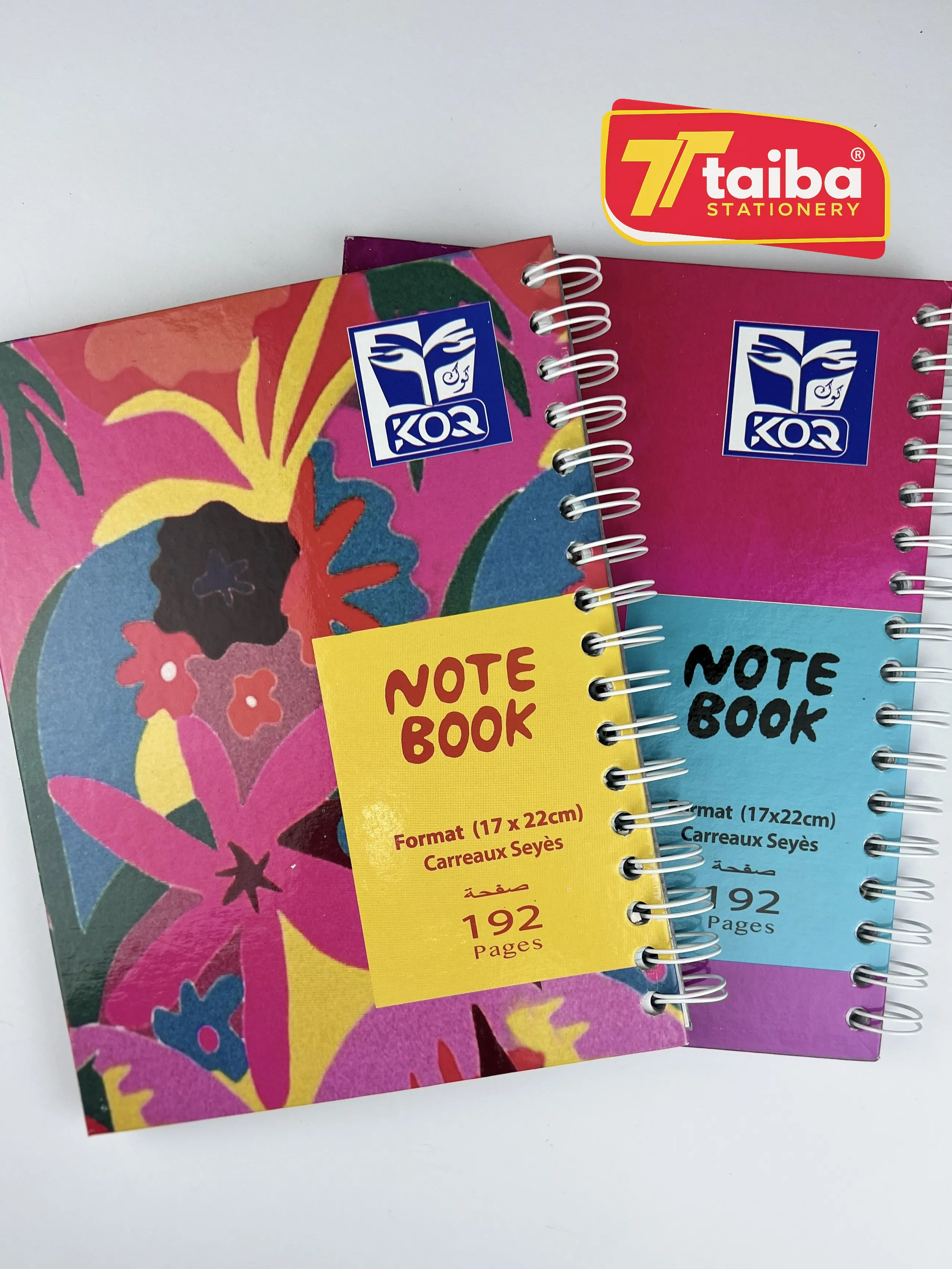 NOTE BOOK SPIRAL 192P PF KOQ CRT 30