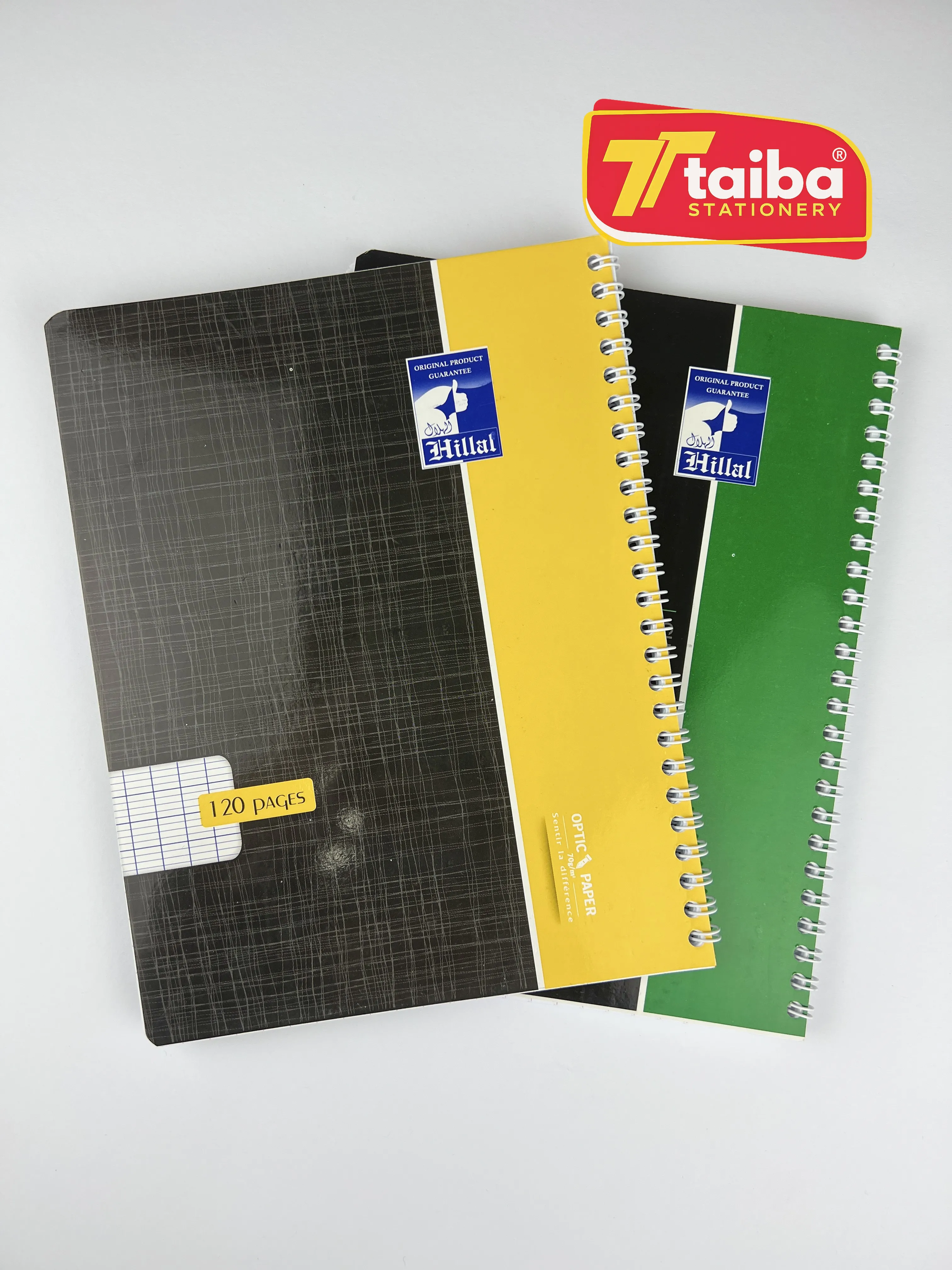CAHIER 120 PAGES SPIRAL 17*22 HILAL