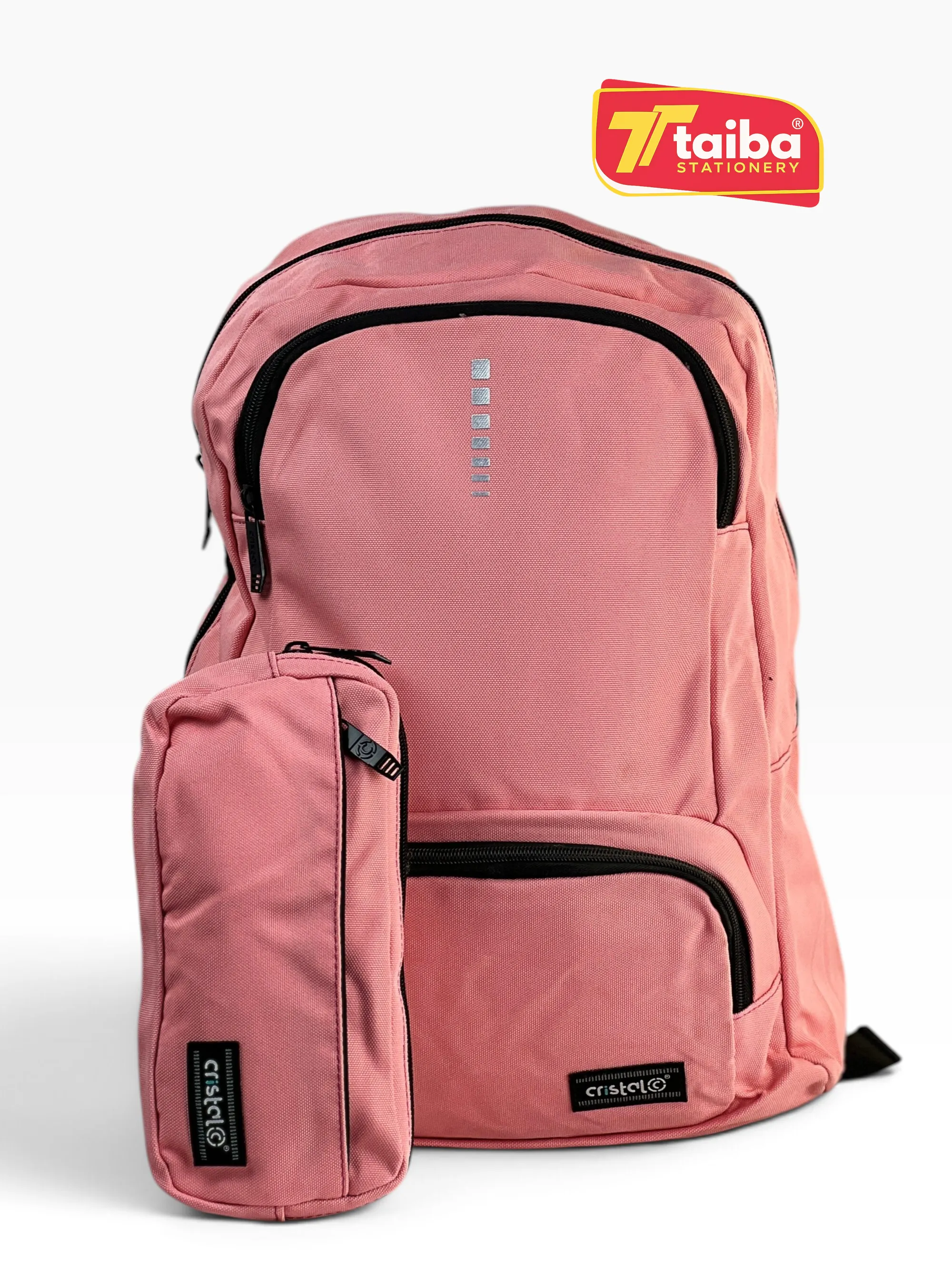 SAC A DOS AVEC TROUSSE UNI 3 POCHES CRISTAL