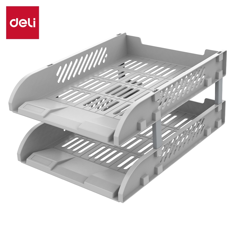 TRIEUR DE DOSSIER EN PLASTIQUE (2 POSITIONS) GRAY  RF 9212  DELI