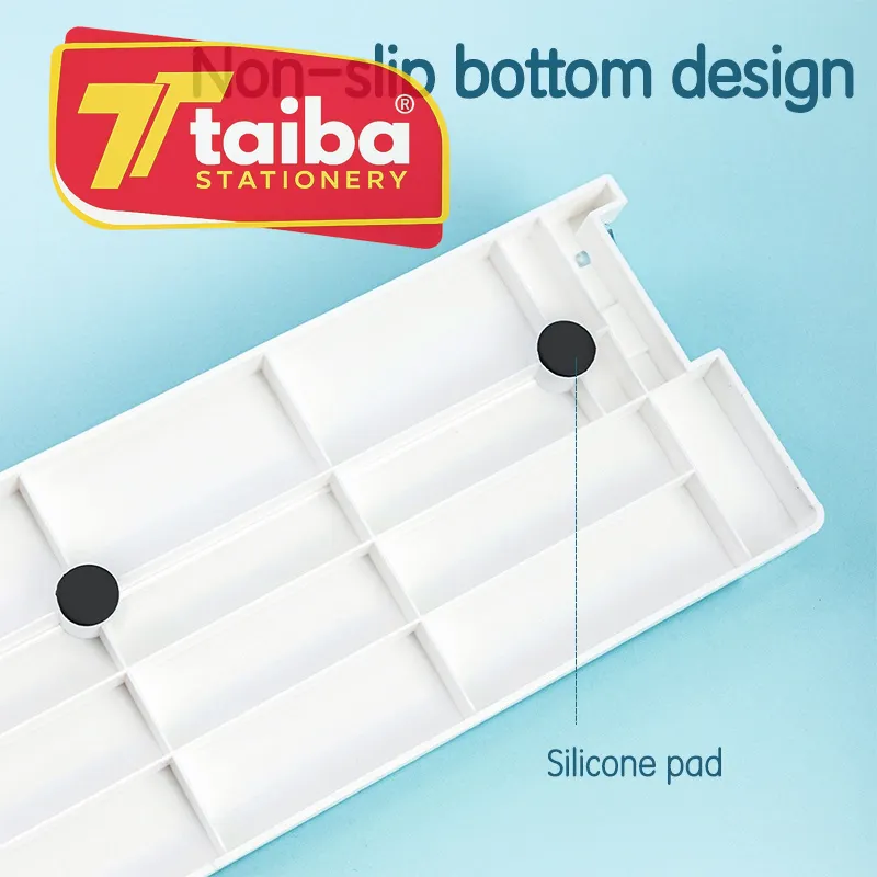 MASSICOT A ROULETTES 5FS 70GRS/A4/A5/380*150*35MM/ABS 14251 WHITE DELI