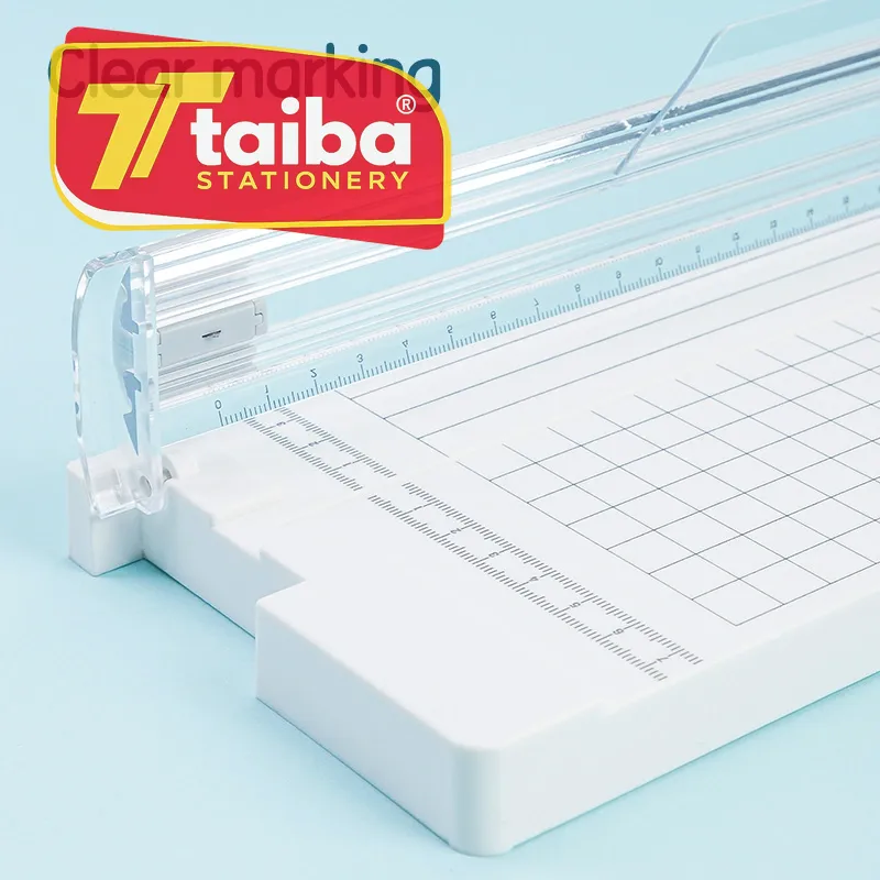 MASSICOT A ROULETTES 5FS 70GRS/A4/A5/380*150*35MM/ABS 14251 WHITE DELI