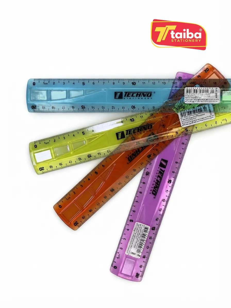 REGLE SCOLIER 20CM TCHNO-9931-00