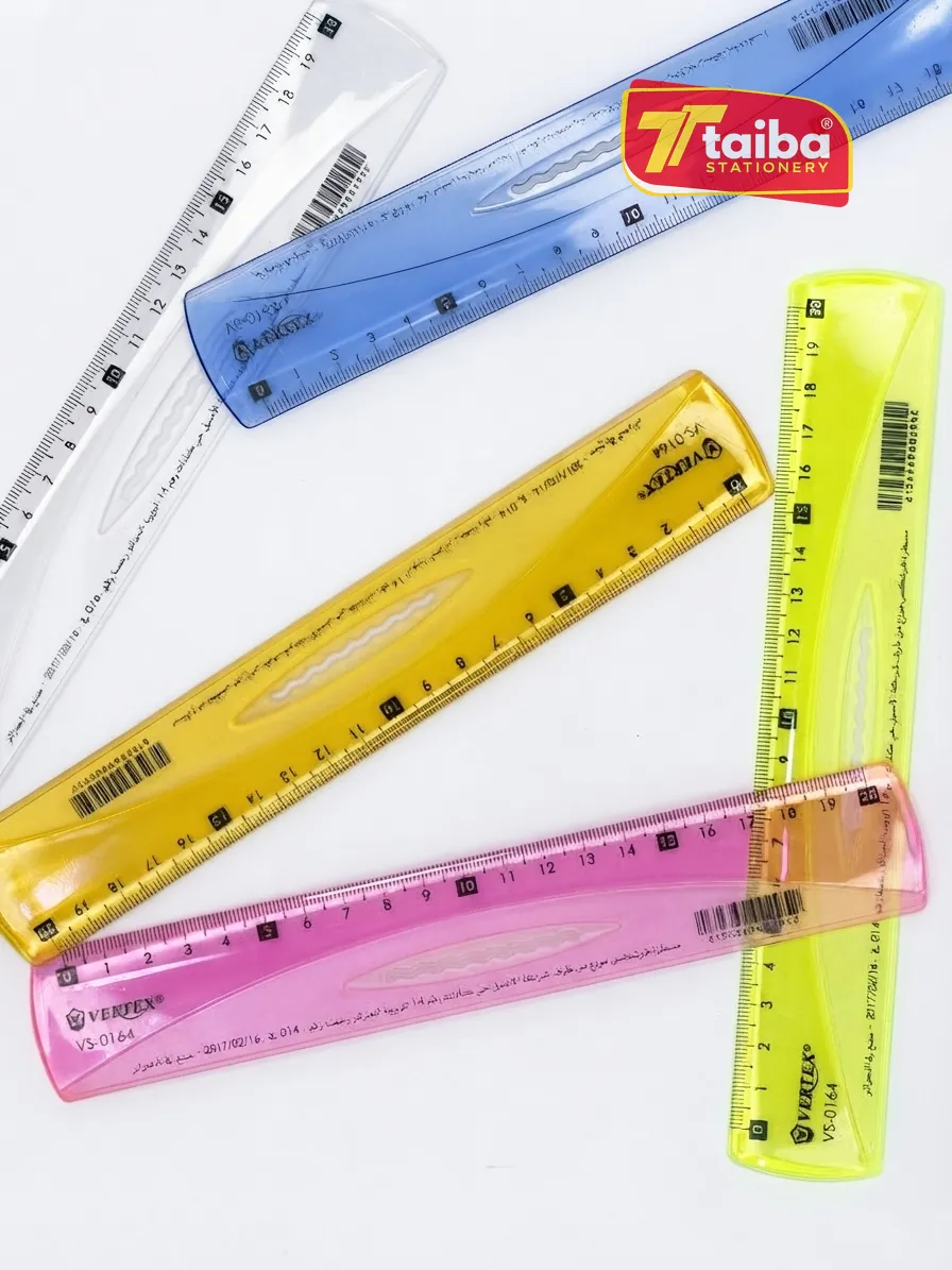 REGLE DE 20CM SABLE CRISTAL VERTEX VS-0164