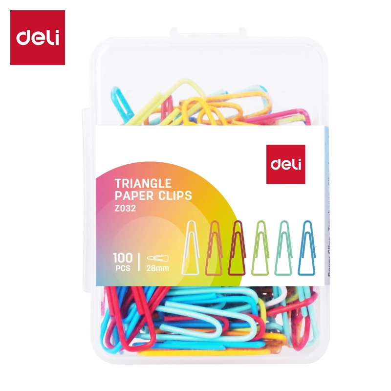 BOTE TROMBONES TRIANGULAIRES COULEUR 28mm rf z032 DELI