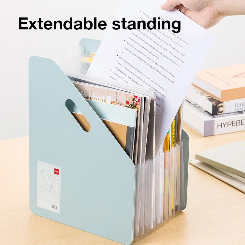 PORTE DOCUMENTS ALPHABETIQUE EXTENSIBLE A4/PP/13 F605 DELI