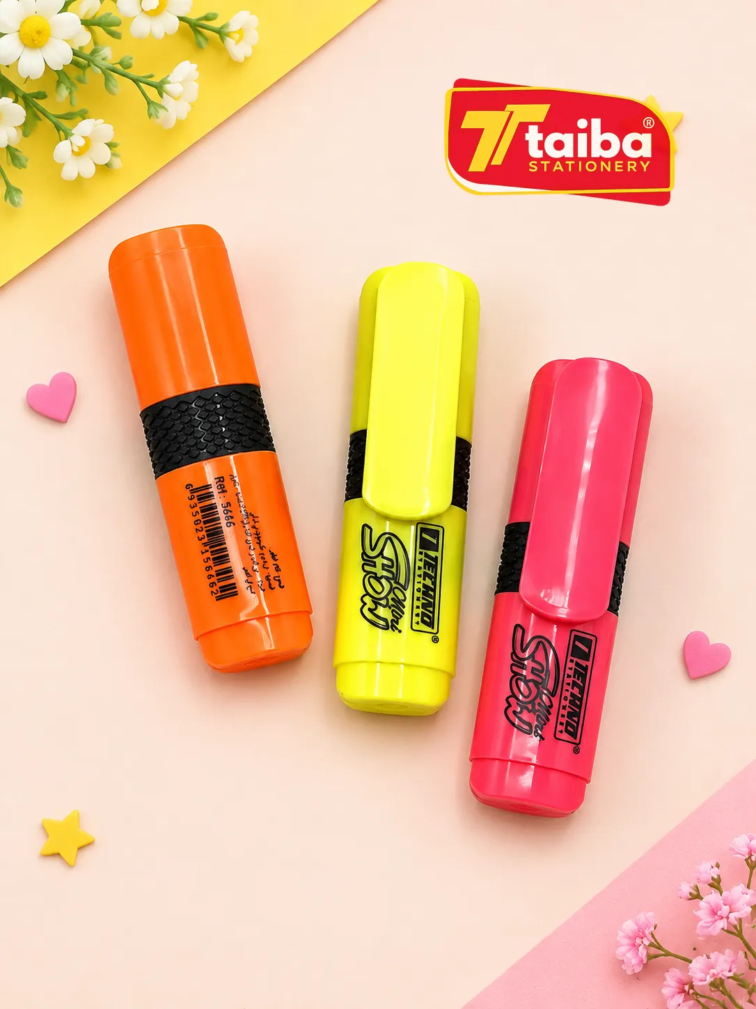 SURLIGNEUR FLURESENT MINI SHOW TOUS LES COULEURS TCHNO