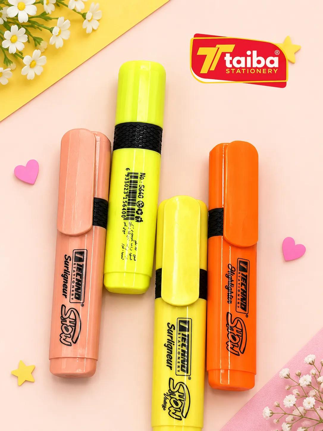 SURLIGNEUR ORANGE PASTEL SHOW  TCHNO