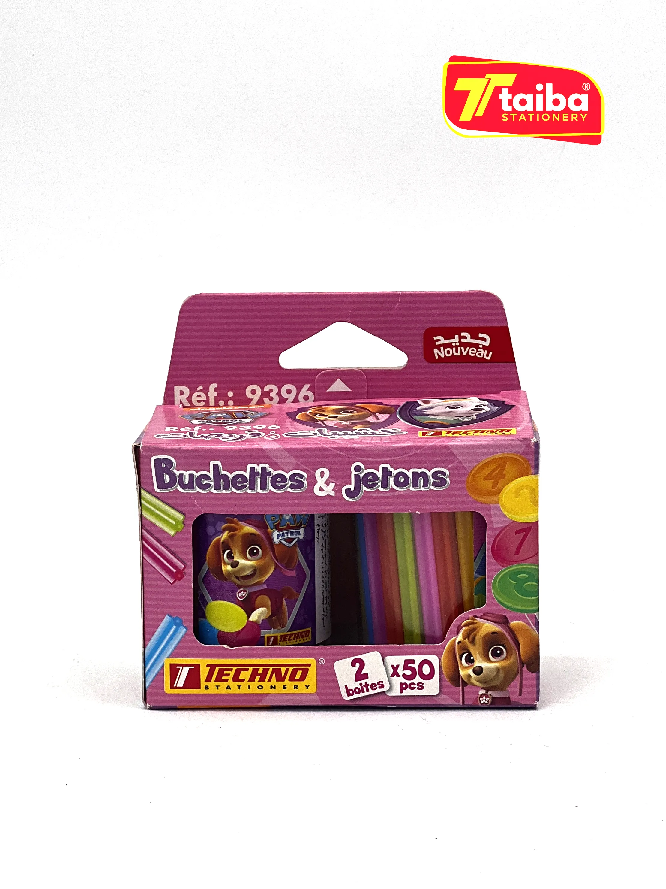 BUCHETTES ET JUTONS EDUCATIFS MULTI-COULEURS SOUS LI    TECHNO-9396-00