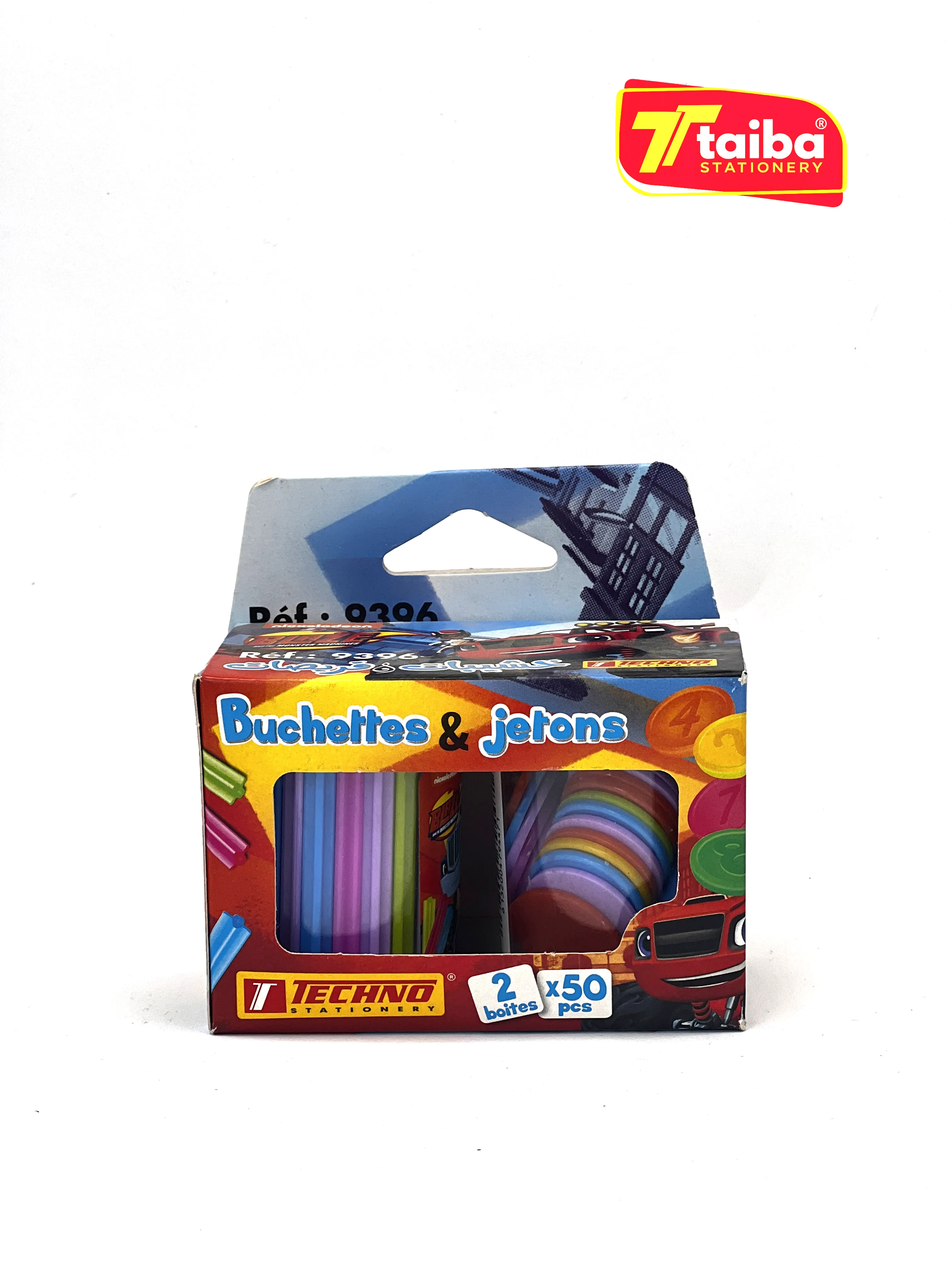 BUCHETTES ET JUTONS EDUCATIFS MULTI-COULEURS SOUS LI    TECHNO-9396-00