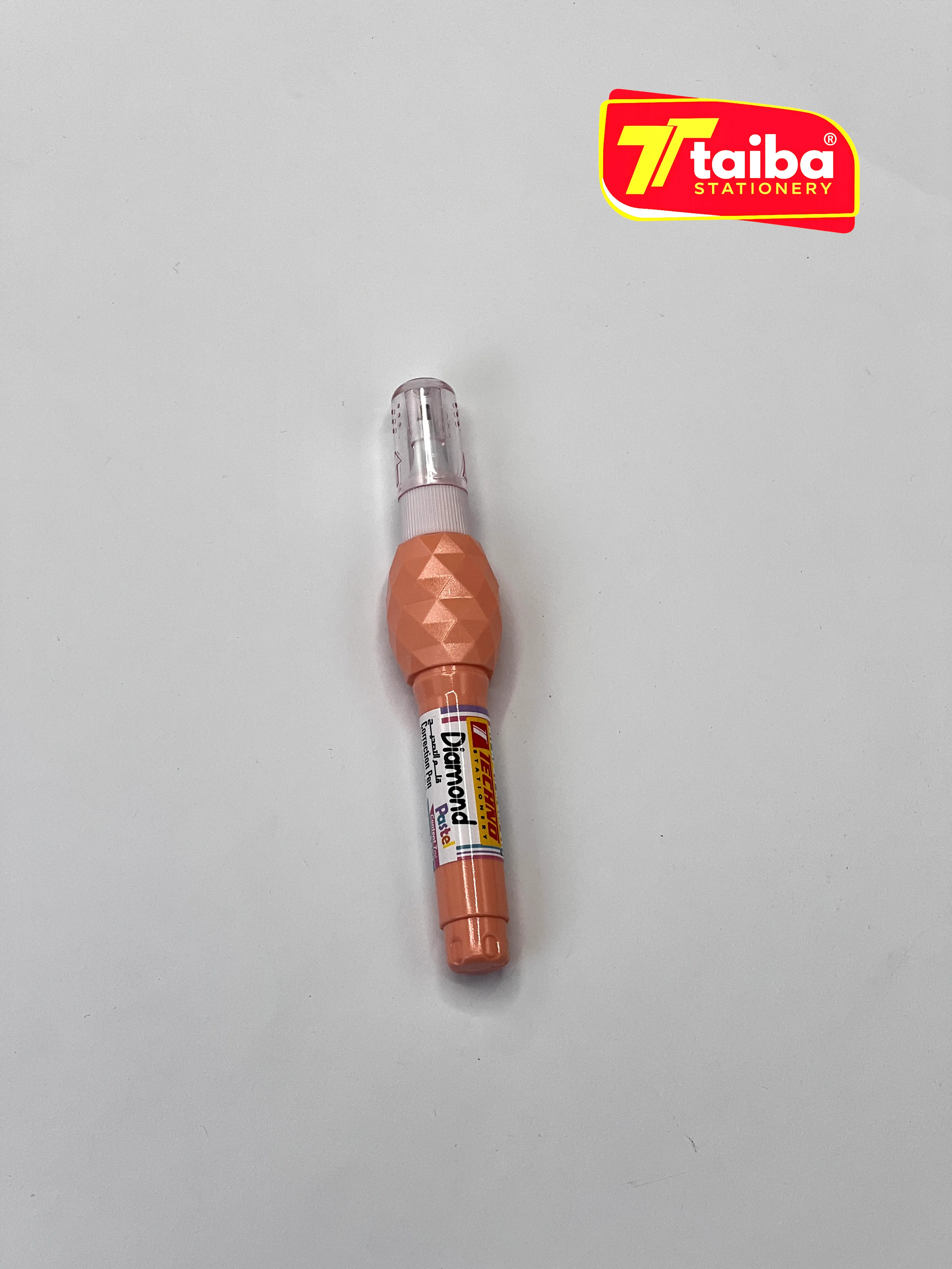 STYLO CORRECTEUR TETE EN METAL 07ML COULEUR PASTEL TCHNO 6892