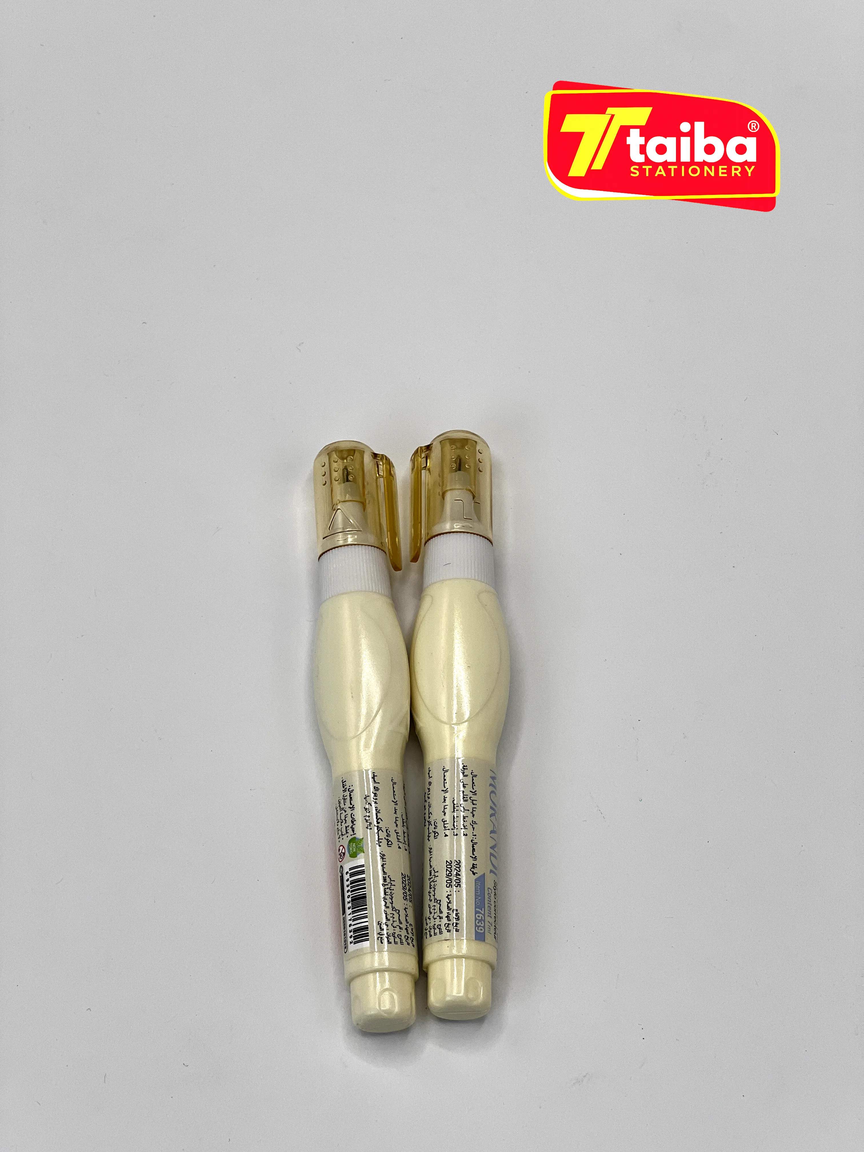STYLO CORRECTEUR TETE EN METAL 7ML TCHNO 7639
