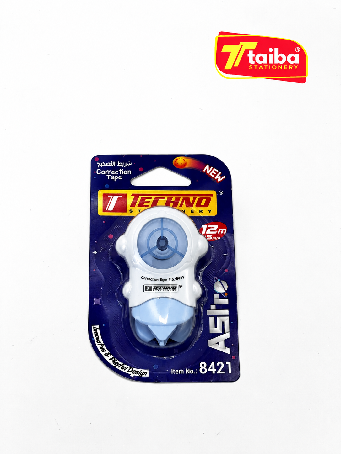 CORRECTEUR A RUBAN 5MM*12M SOUS CARTE ASTRO TCHNO 8421
