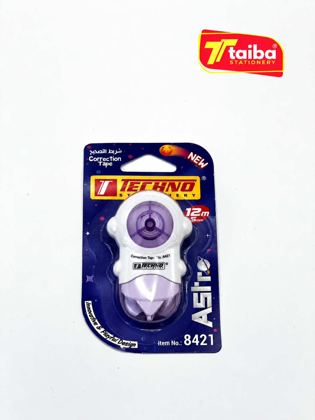 CORRECTEUR A RUBAN 5MM*12M SOUS CARTE ASTRO TCHNO 8421