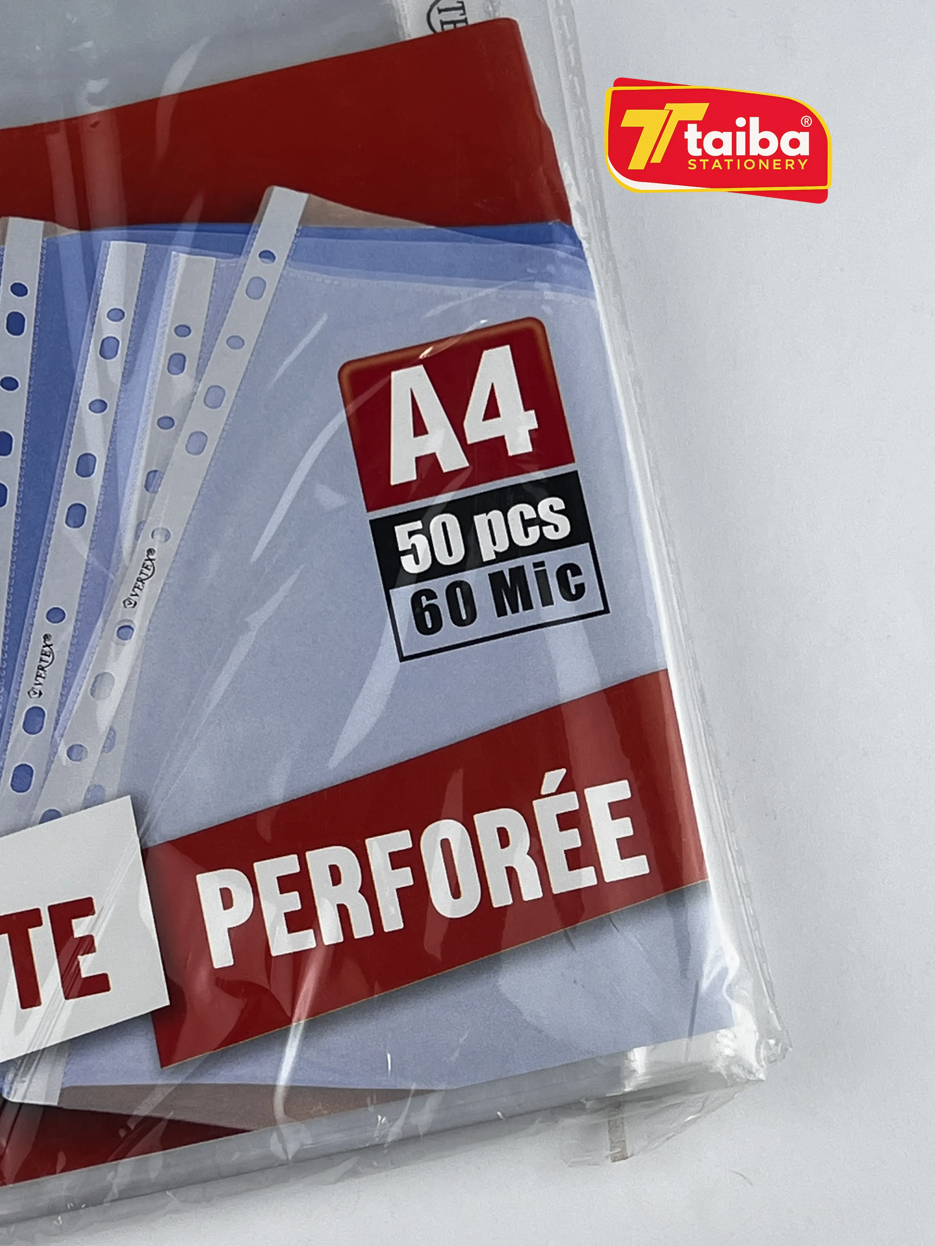 POCHETTE TRASP POUR CLASSEUR 60 MIC V-8841