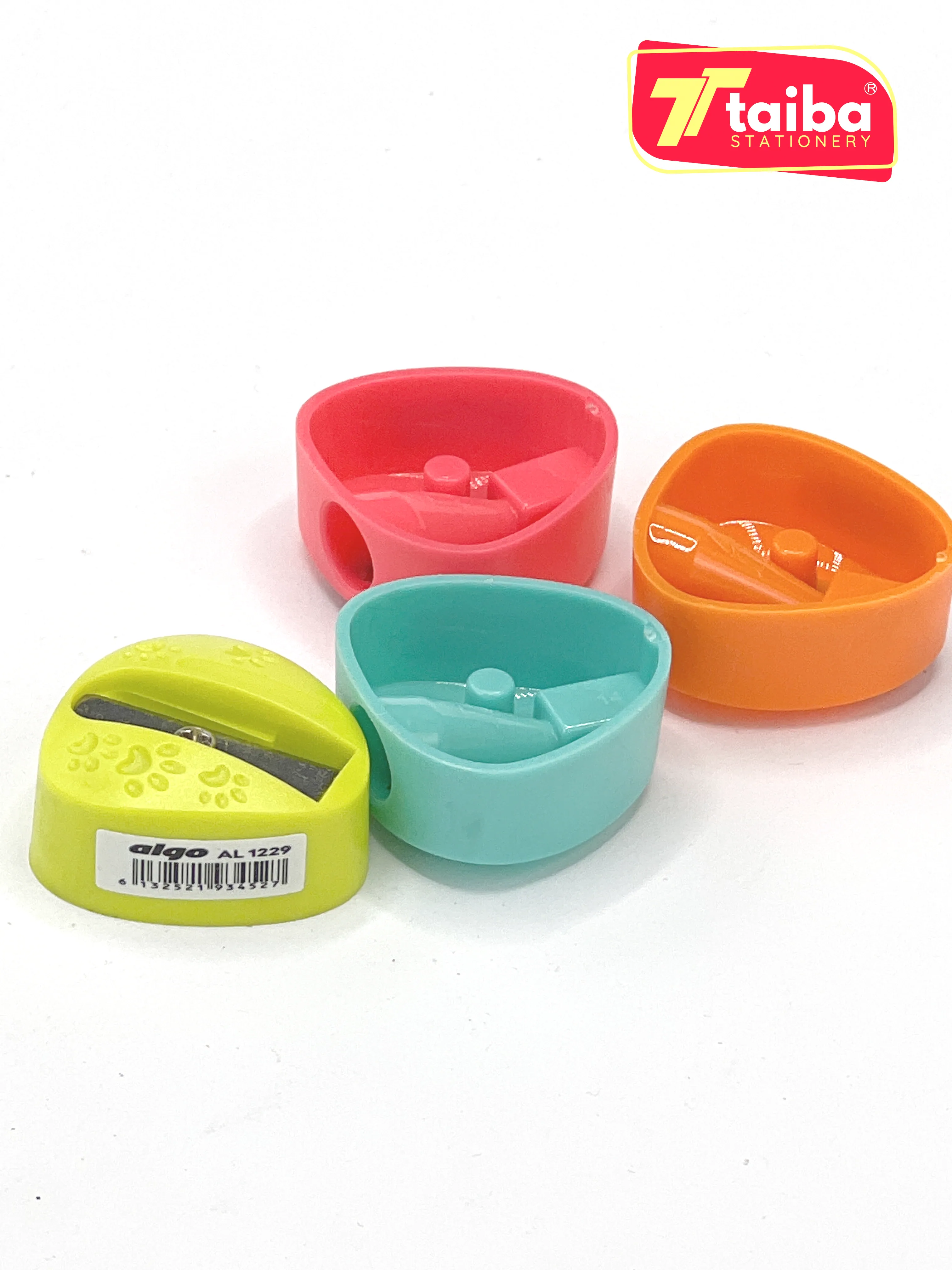 TAILLE CRAYON RECTANGULAIRE FLUO  AL 1229