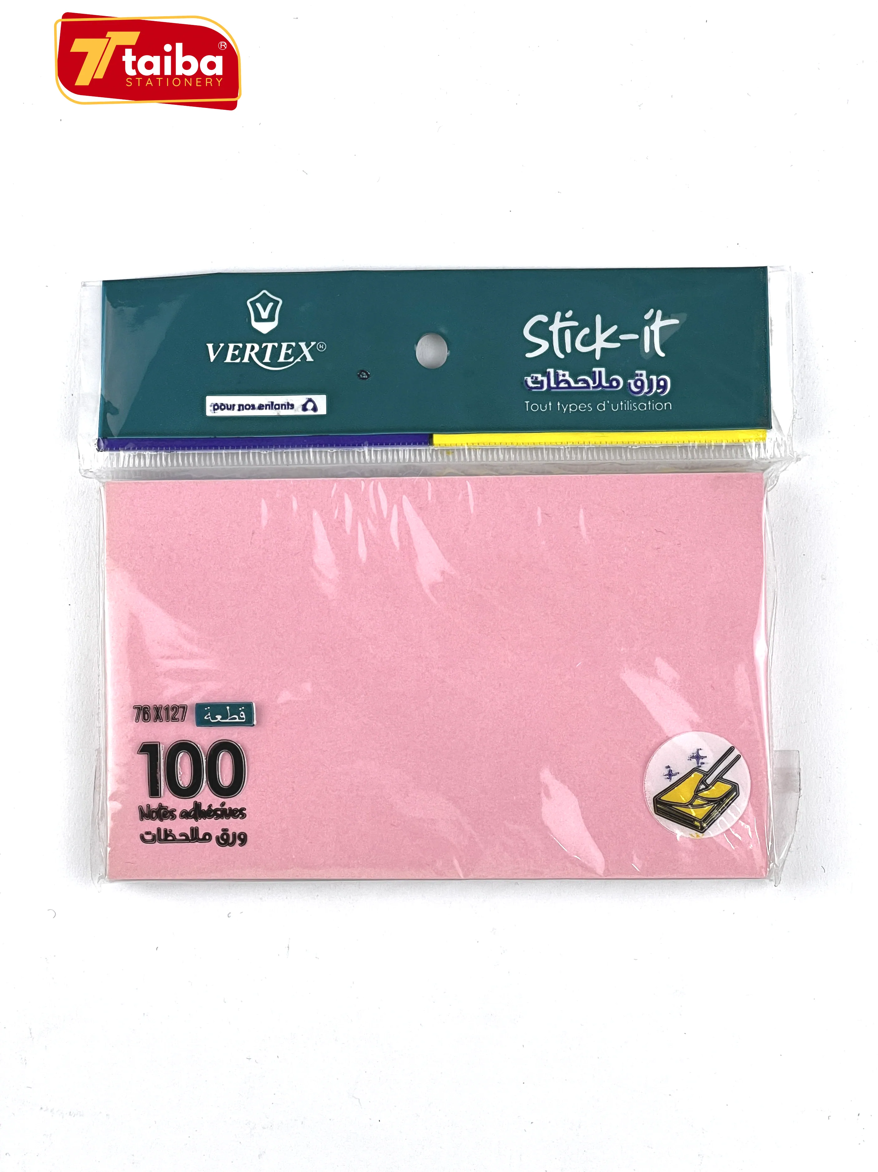 POST IT 76*101 PASTEL UNI VERTEX VP-3354