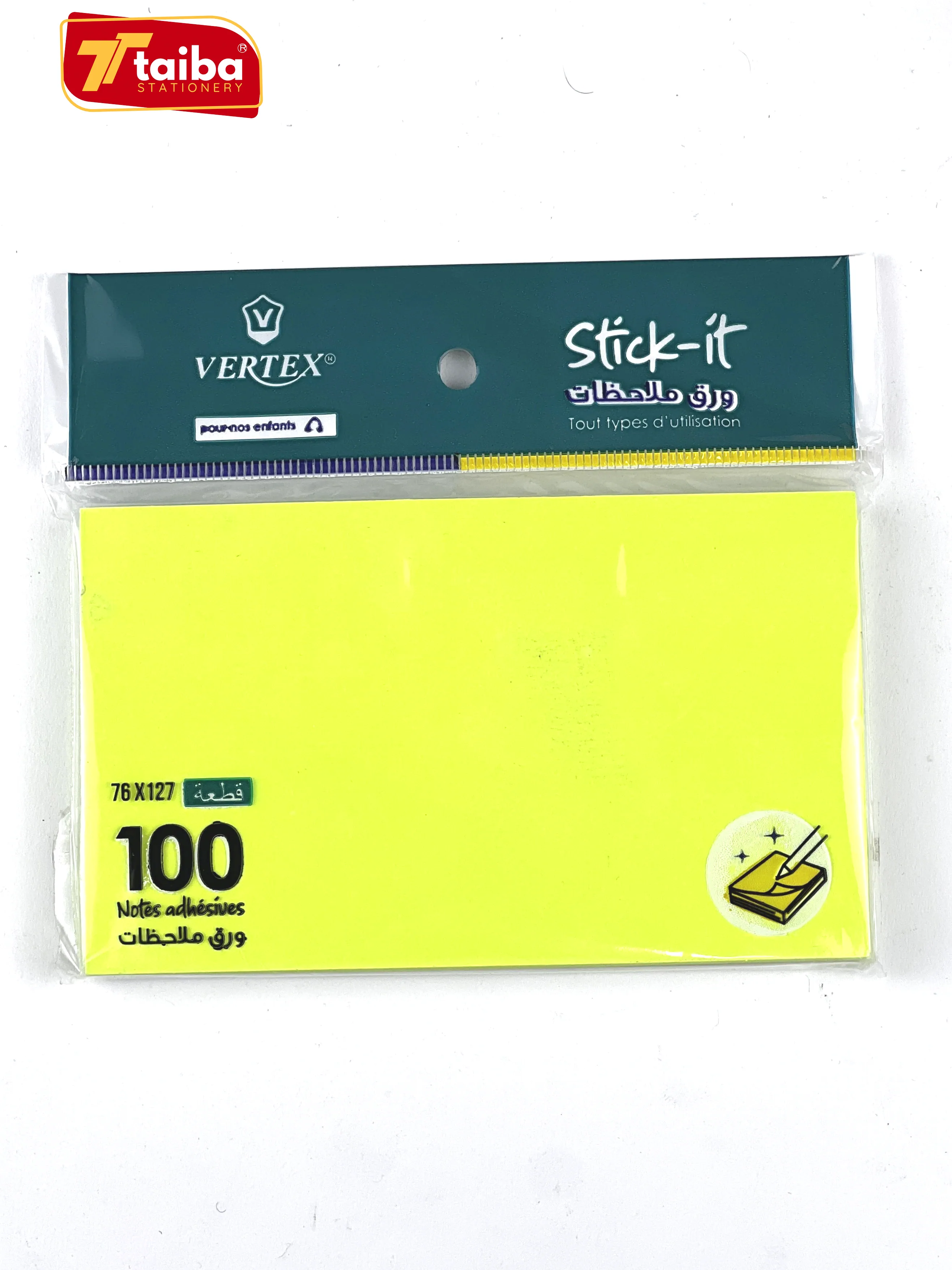 POST IT 76*101 PASTEL UNI VERTEX VP-3354