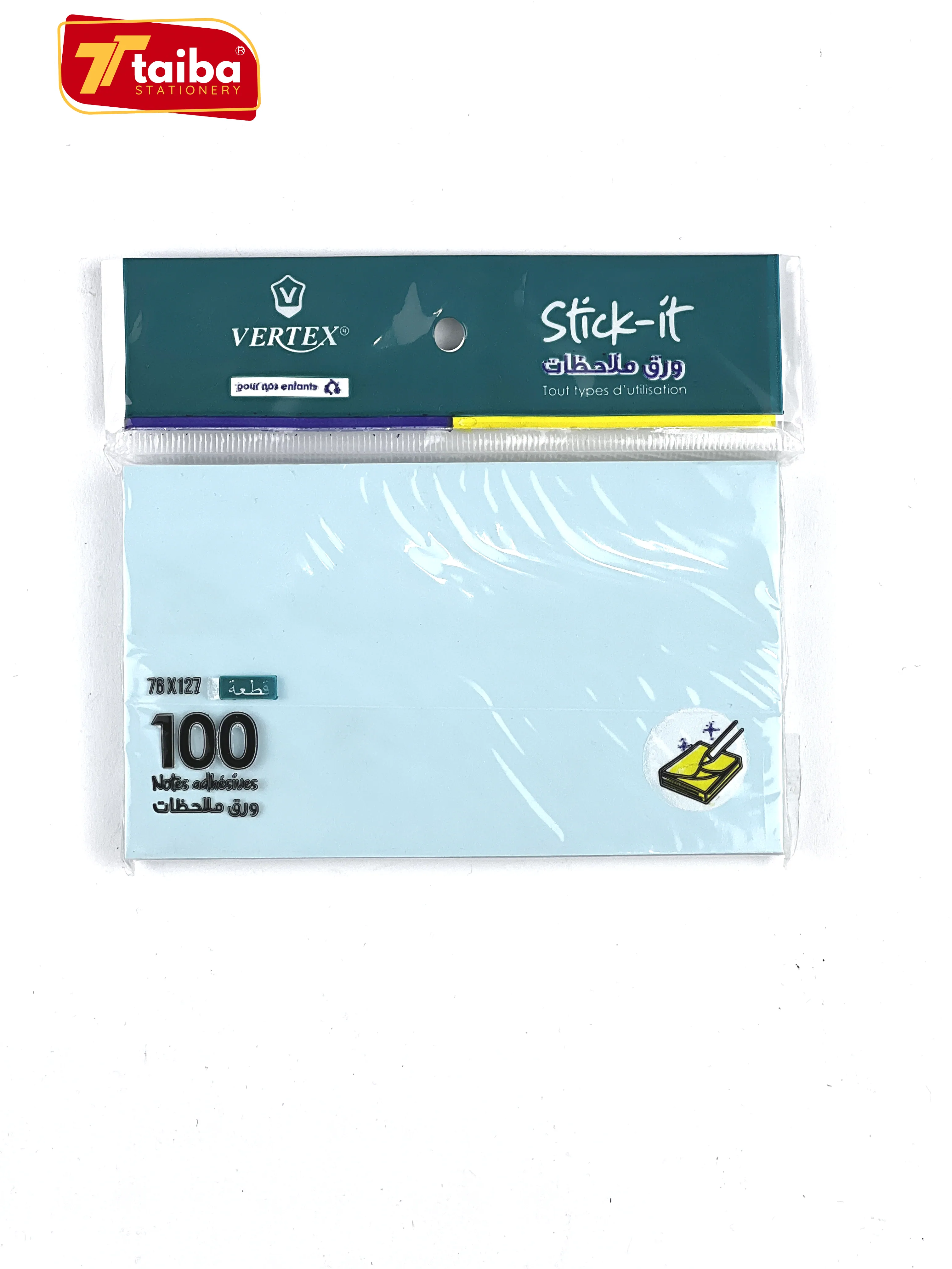 POST IT 76*101 PASTEL UNI VERTEX VP-3354