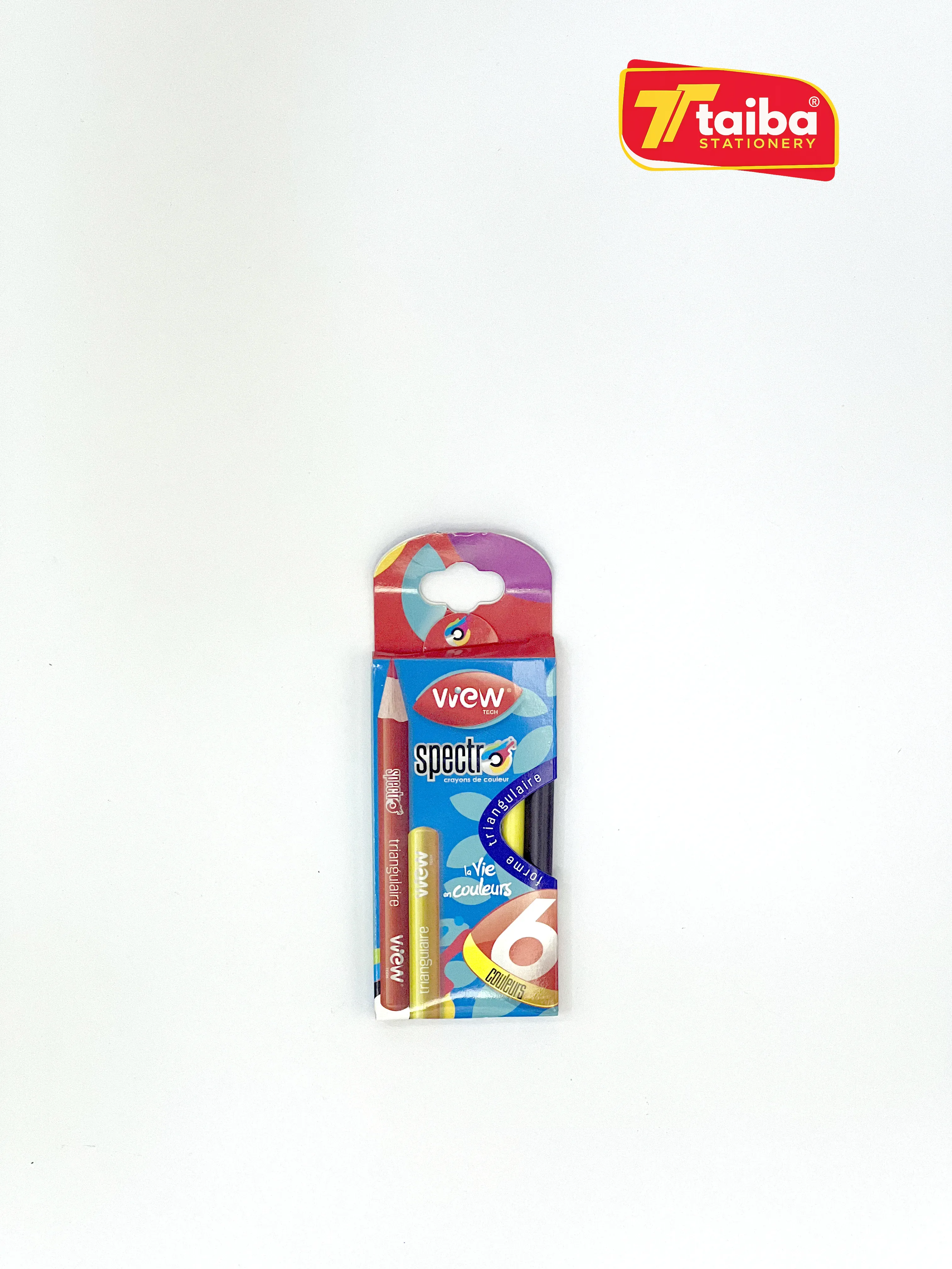 CRAYON COULEUR DE 6 VIEW TECH REF 60001