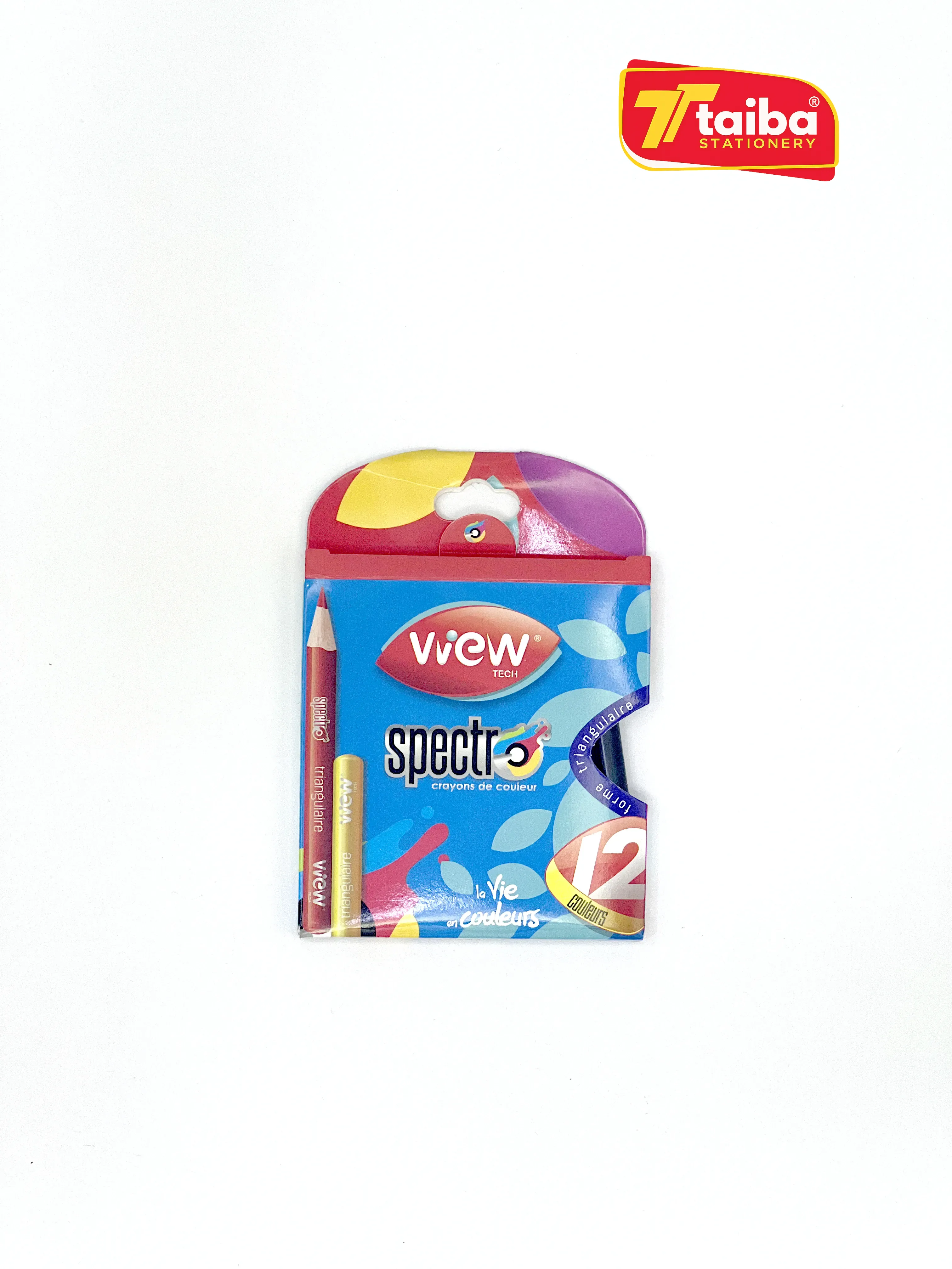 CRAYON COULEUR DE 12 VIEW TECH REF 60002