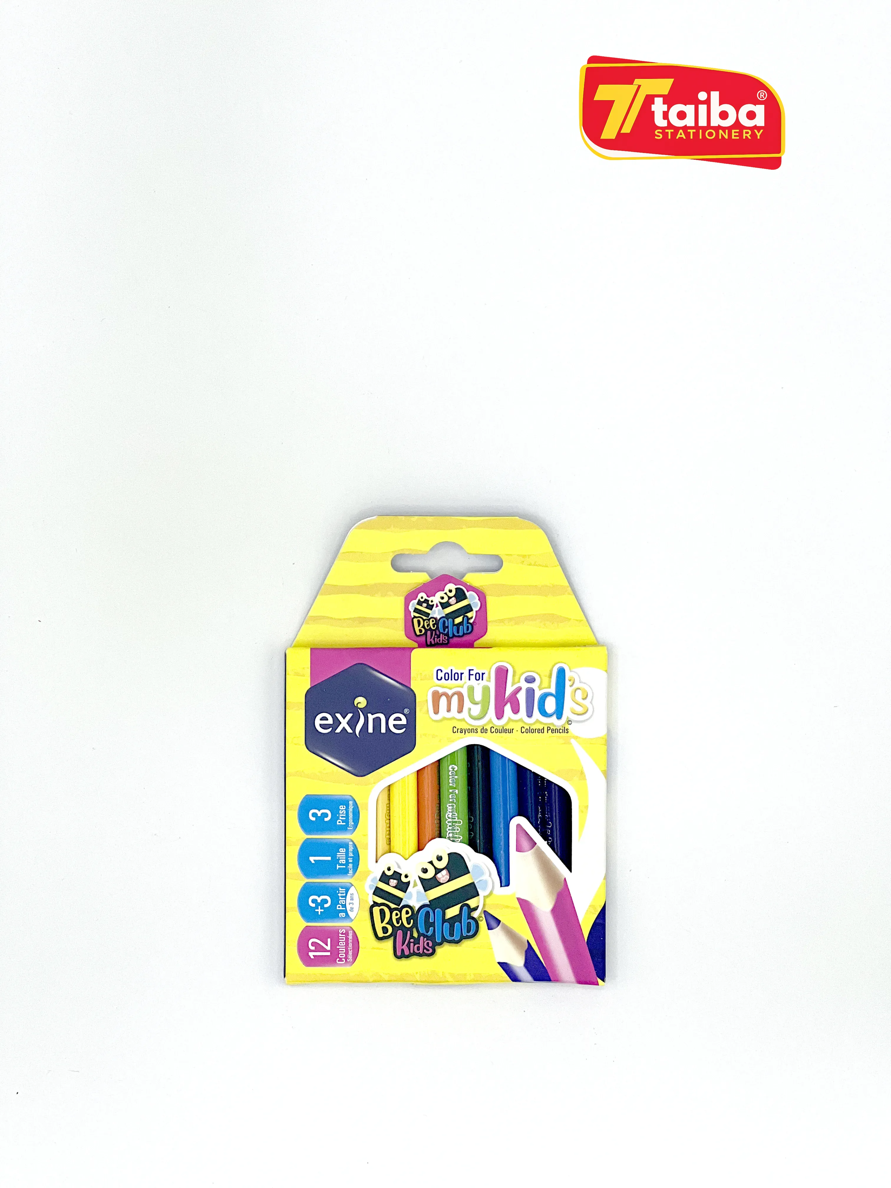 CRAYONS DE COULEUR 12*9 IS01 002