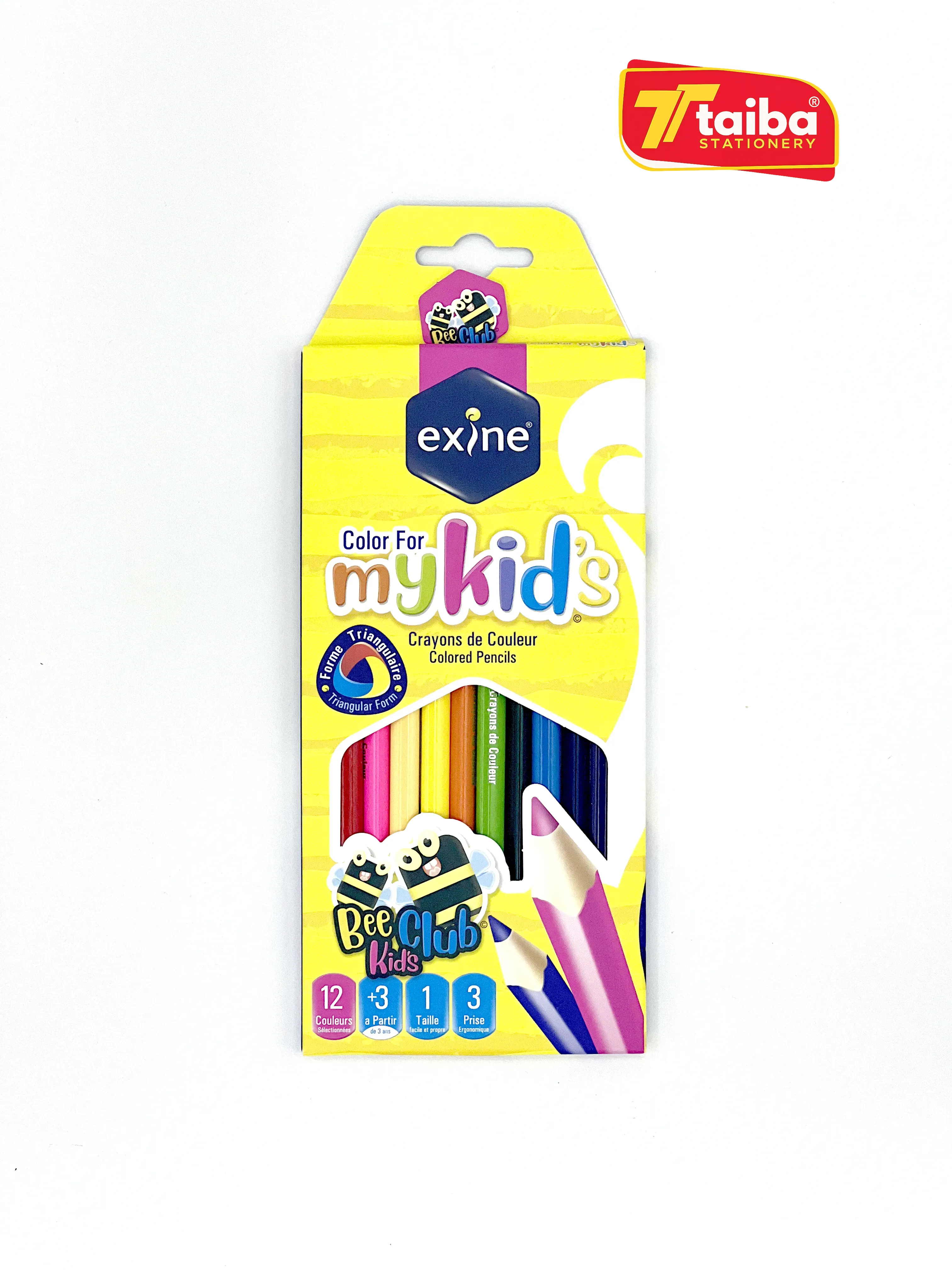 CRAYONS DE COULEUR 12*18 IS01 003
