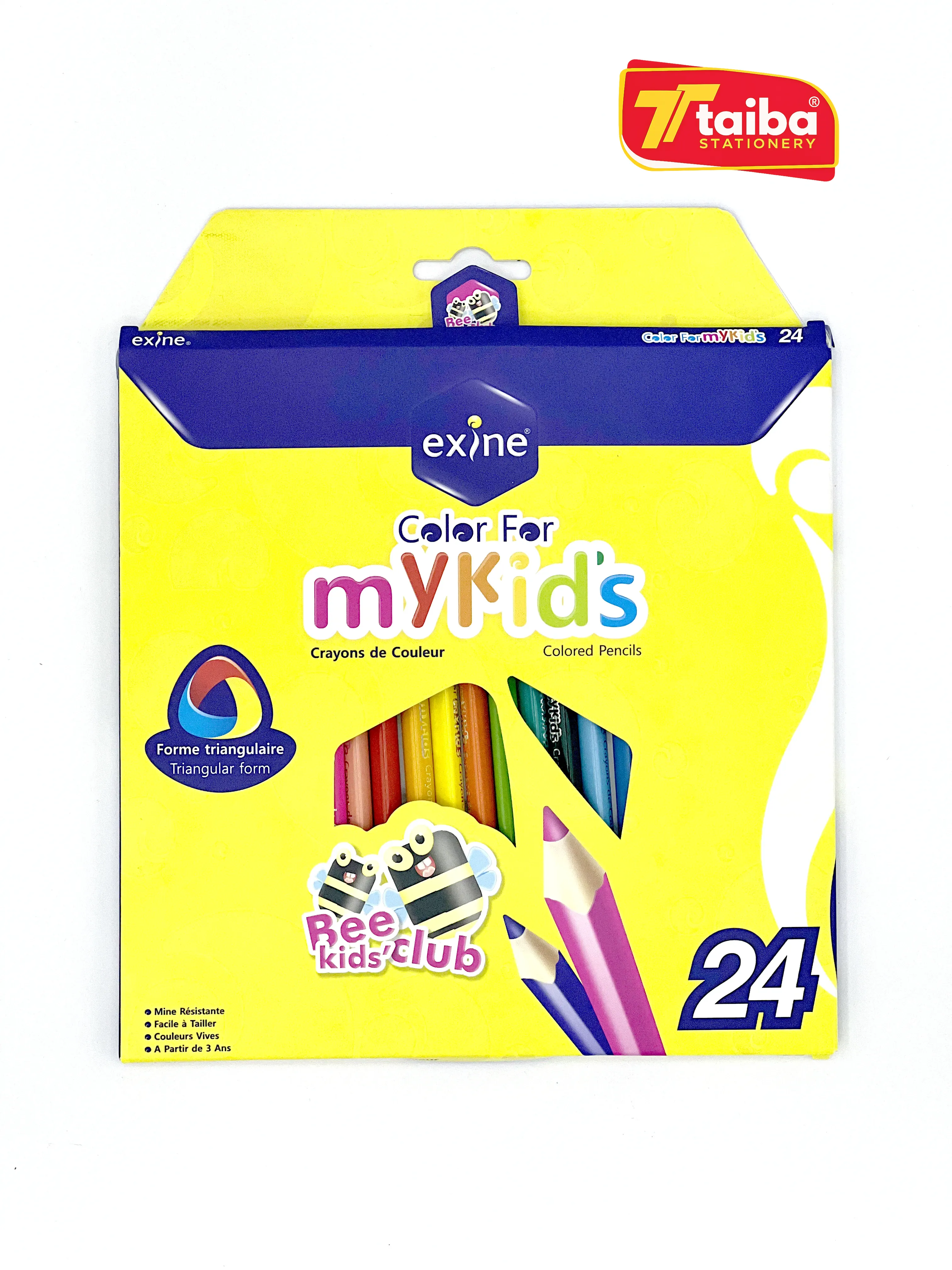 CRAYONS DE COULEUR 24*18 IS01 006