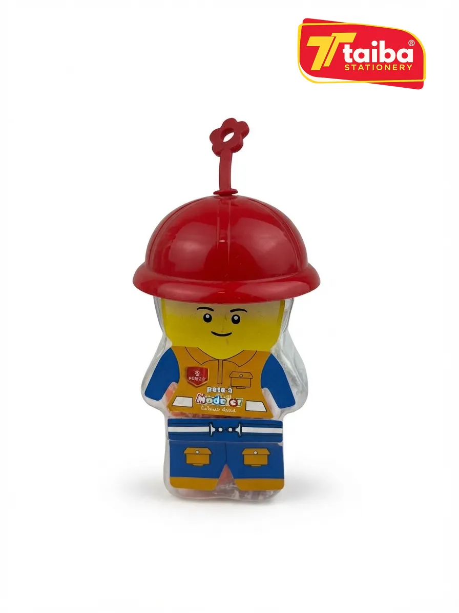PATE A MODELER 5 COULEUR LEGO MAN VS-4048