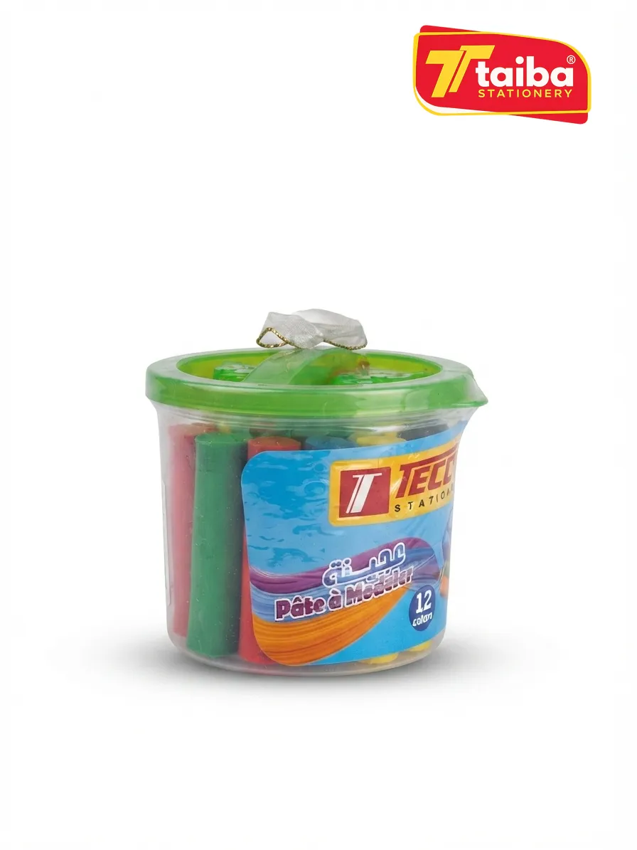 PATE A MODELER EN POT 12 COULEURS + 1 MOULE RF6943
