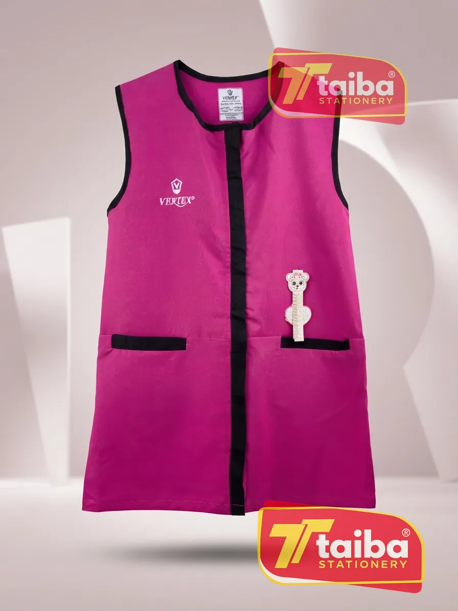 TABLIER ROSE POUR FILLE CEM 10-12-14 RS-089