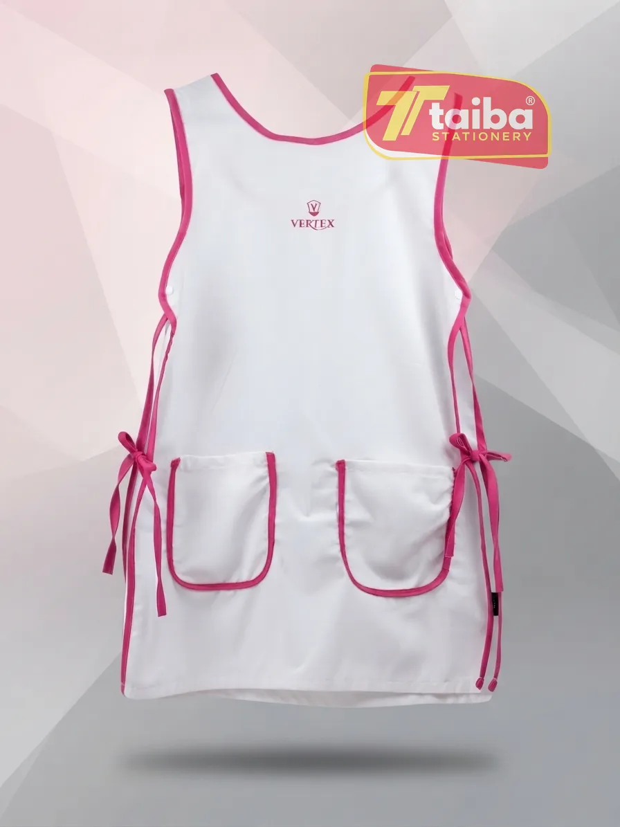 TABLIER SCOLAIRE BLANCHE LYCEE 15-16-17 ANS RS069