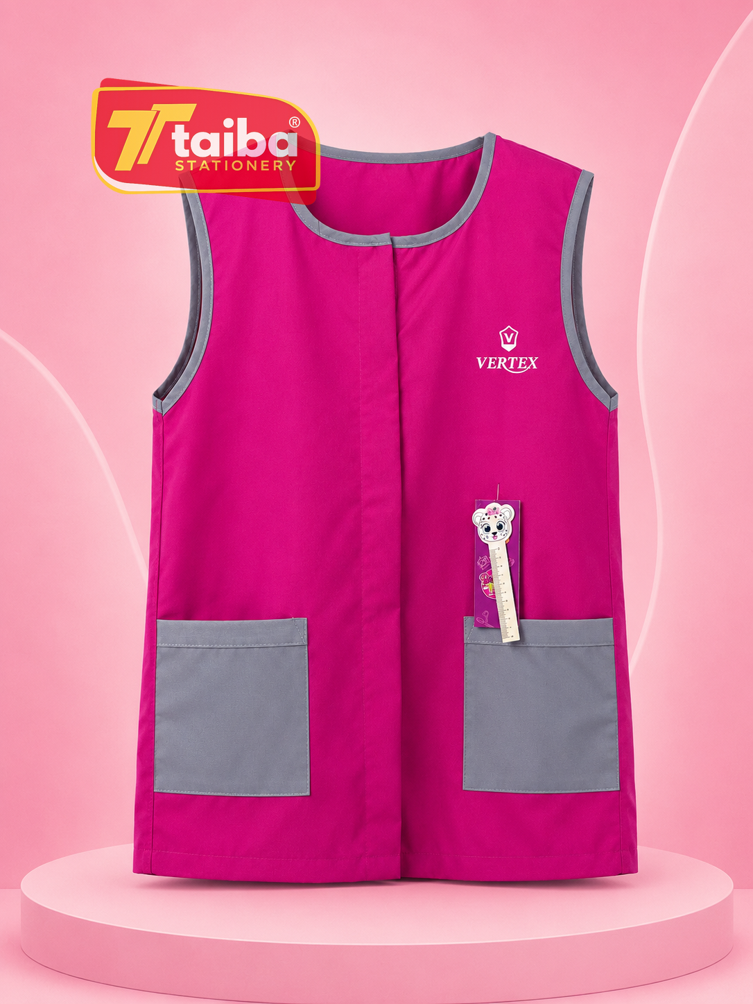 TABLIER BLEU POUR GARCON CEM 10-12-14 BL-084