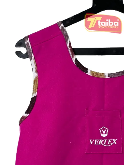 TABLIER ROSE POUR FILLE PRIMAIRE 6-8-10 ANS RS076