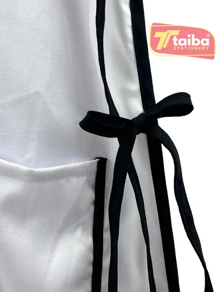 TABLIER SCOLAIRE BLANCHE LYCEE 15-16-17 ANS RS069