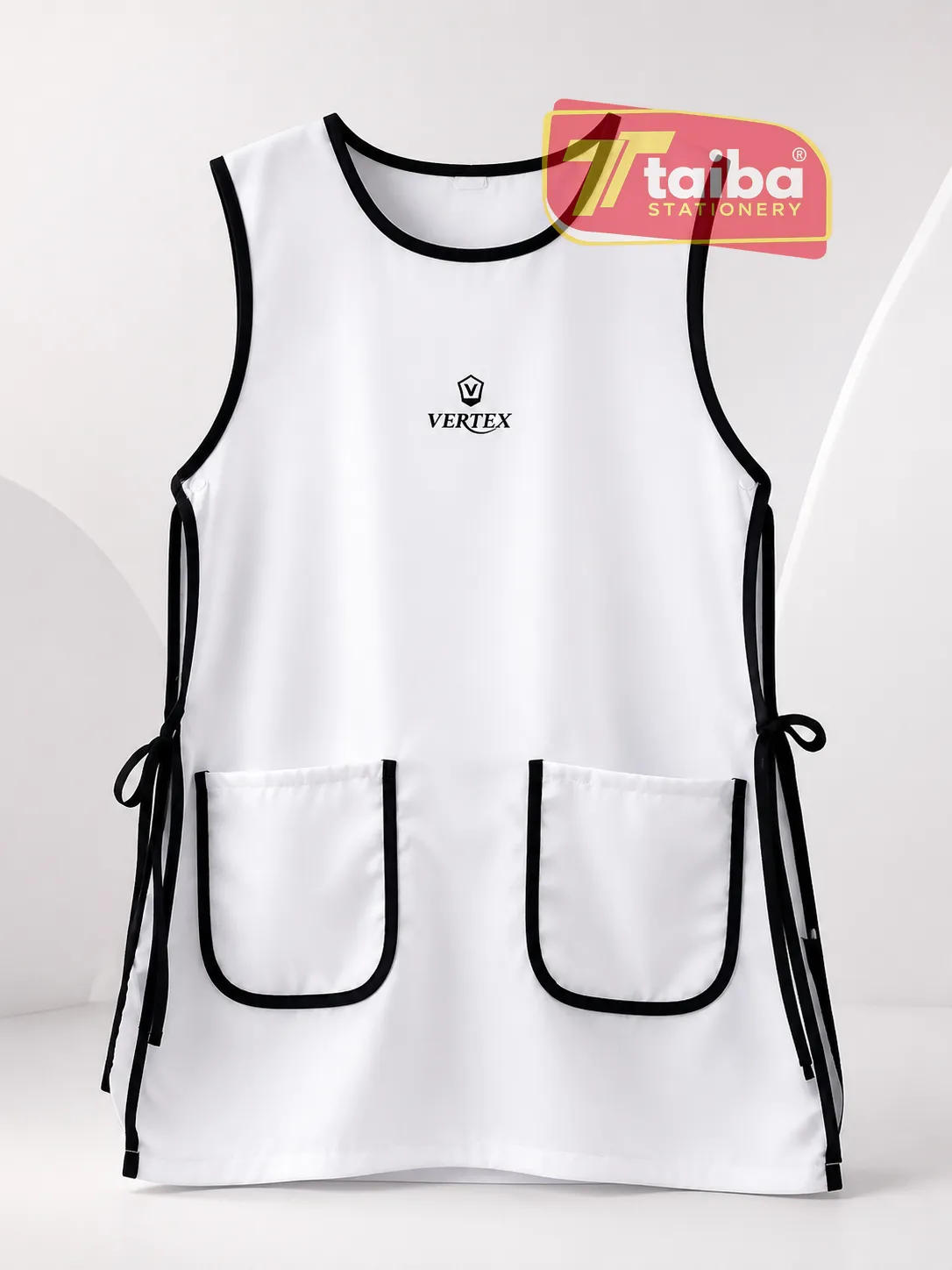 TABLIER SCOLAIRE BLANCHE LYCEE 15-16-17 ANS RS069