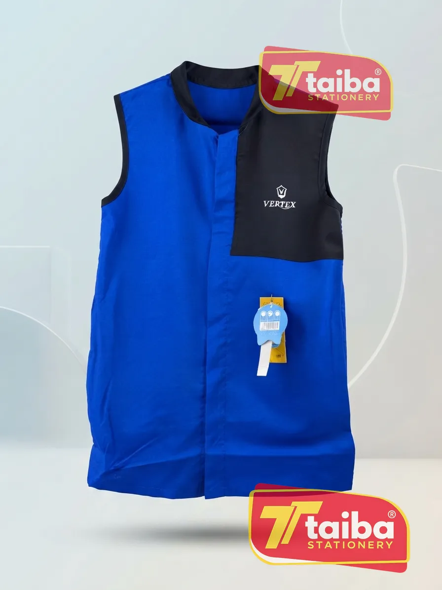 TABLIER BLEU POUR GARCON CEM 10-12-14 ANS BL072