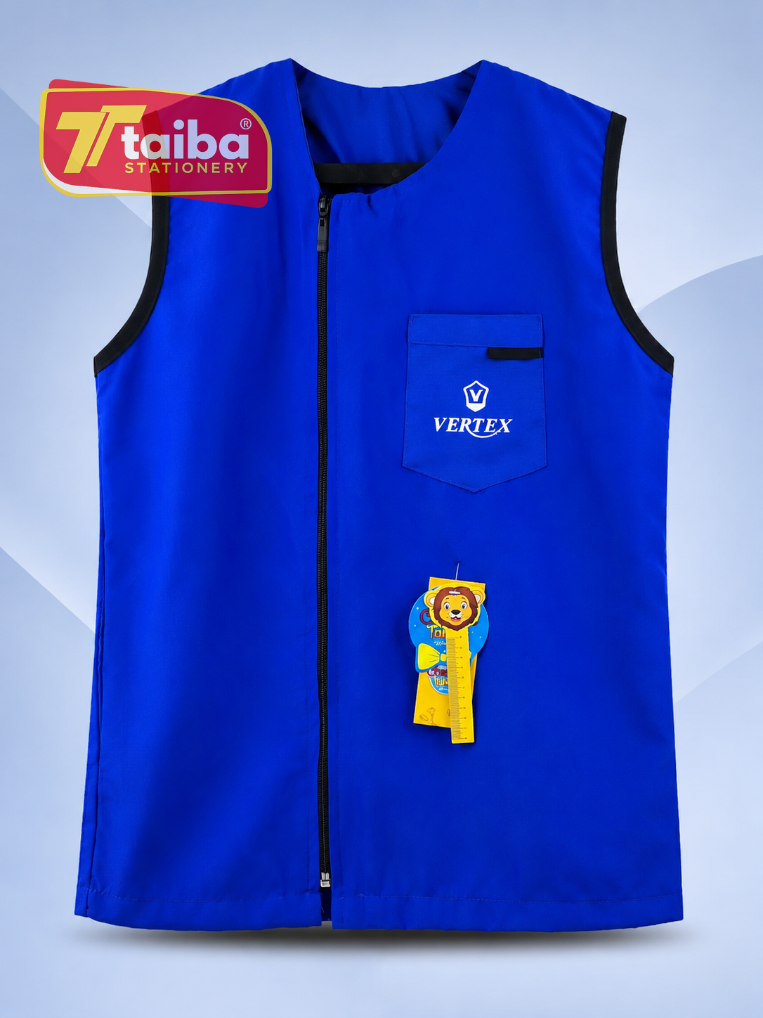 TABLIER BLEU POUR GARCON PRIMAIRE 6-8-10 ANS BL070
