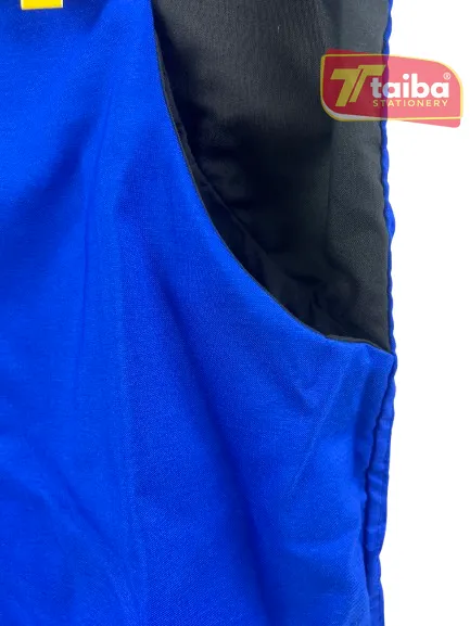 TABLIER BLEU POUR GARCON CEM 10-12-14 ANS BL073