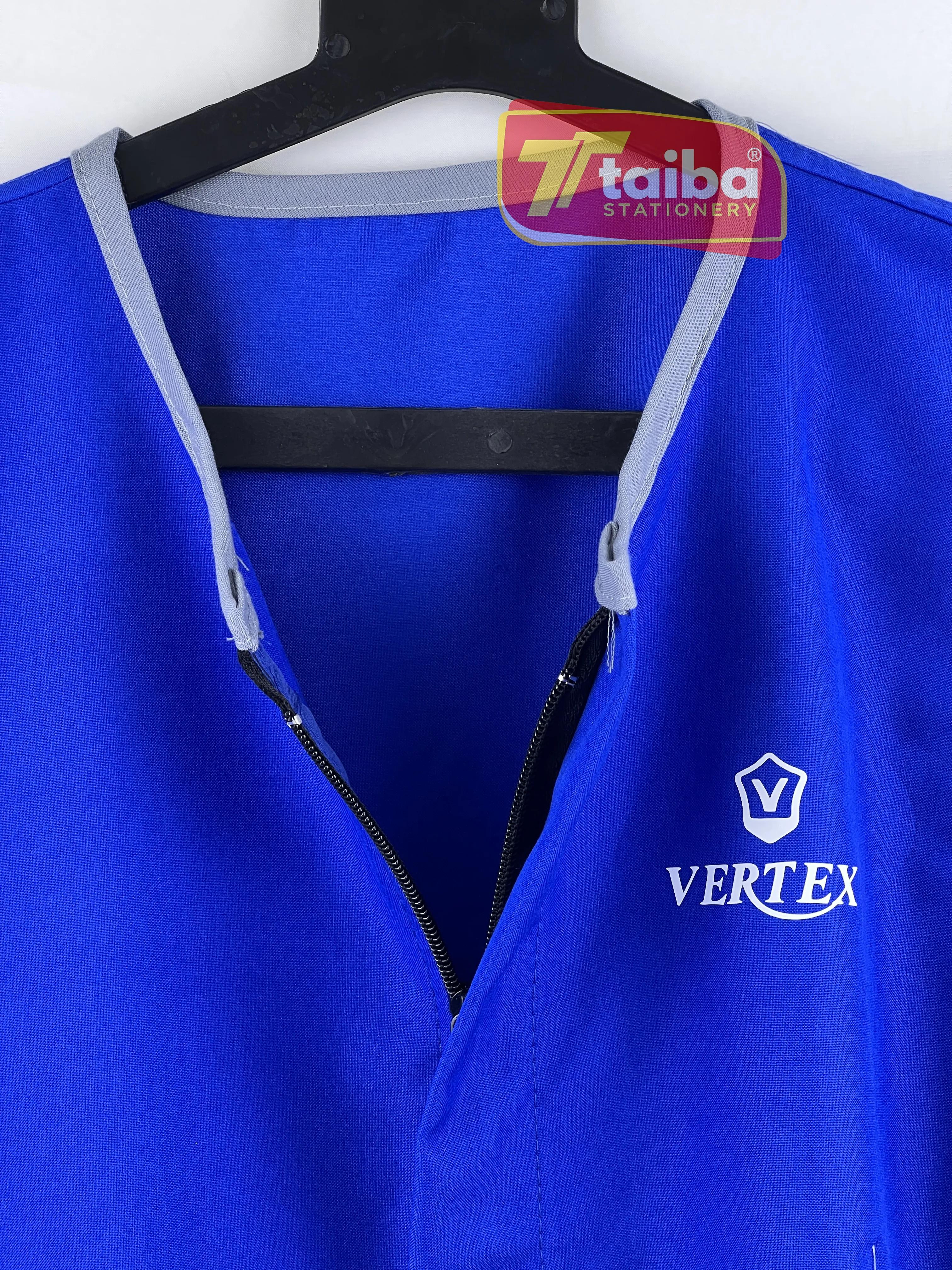 TABLIER BLEU POUR GARCON PRIMAIRE OVER SIZE 6-8-10 ANS BL074