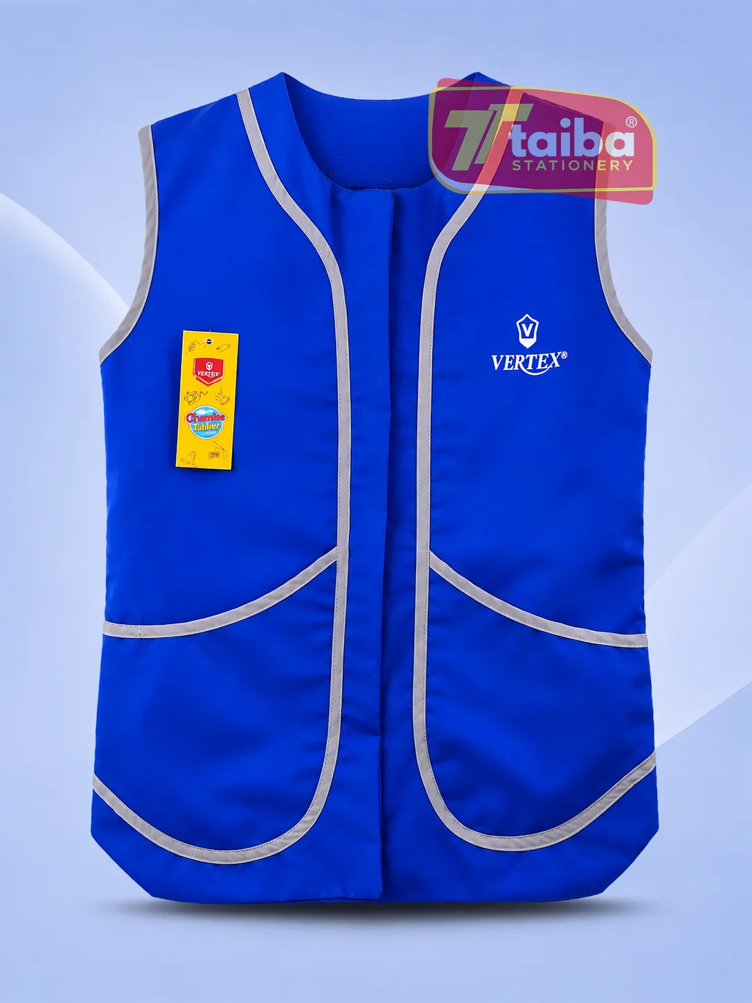 TABLIER BLEU POUR GARCON PRIMAIRE 6-8-10 BL-079