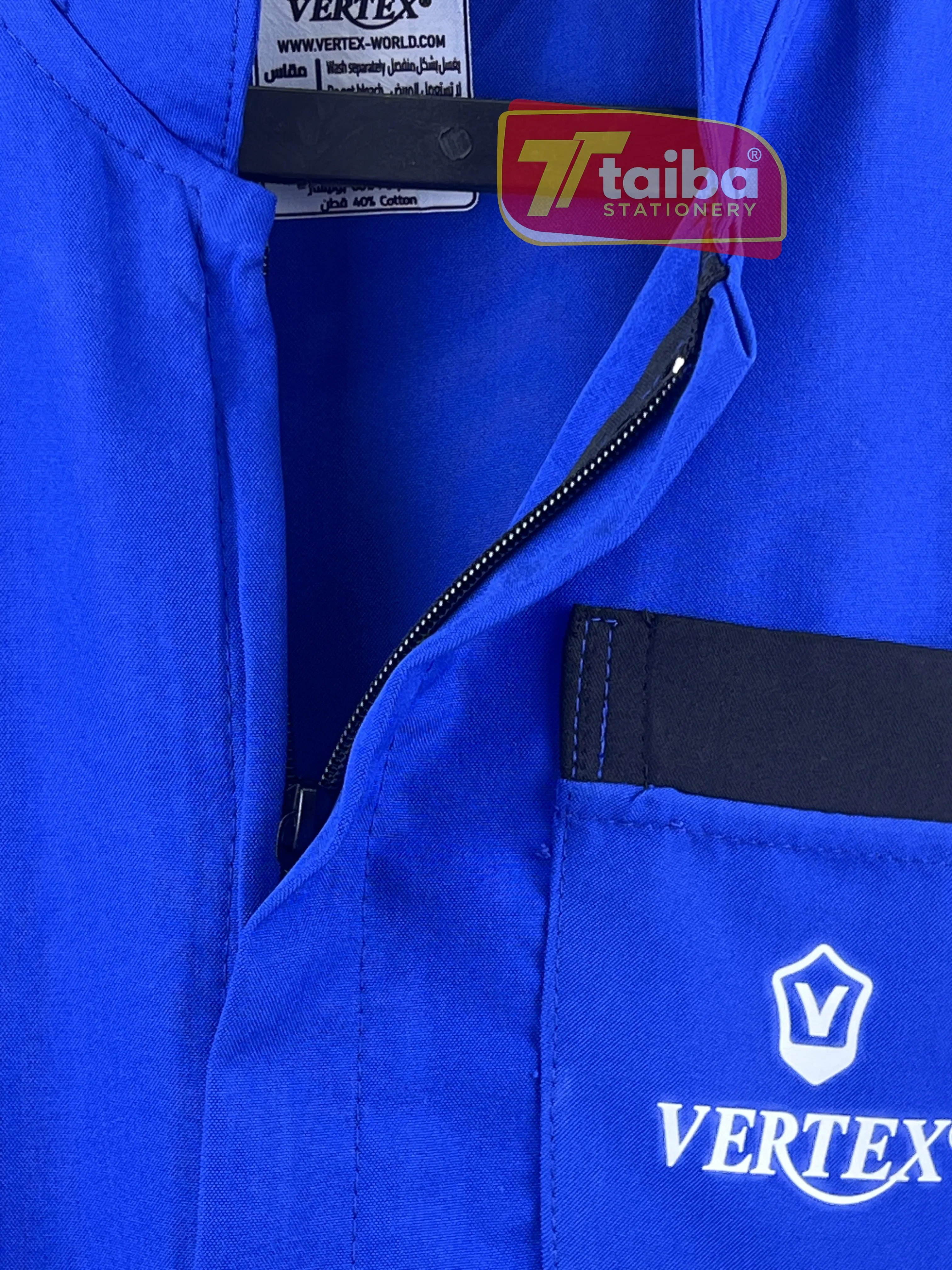 TABLIER BLEU POUR GARCON CEM 10-12-14 BL-084
