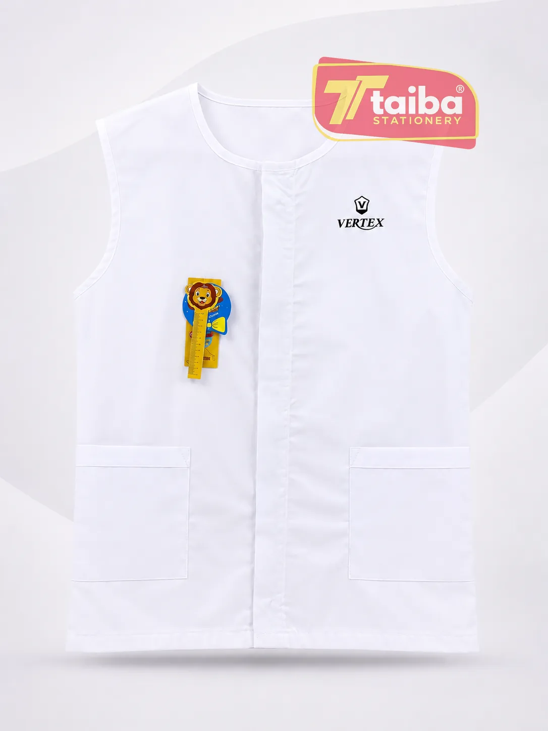 TABLIER SCOLAIRE BLANCHE LYCEE 15-16-17