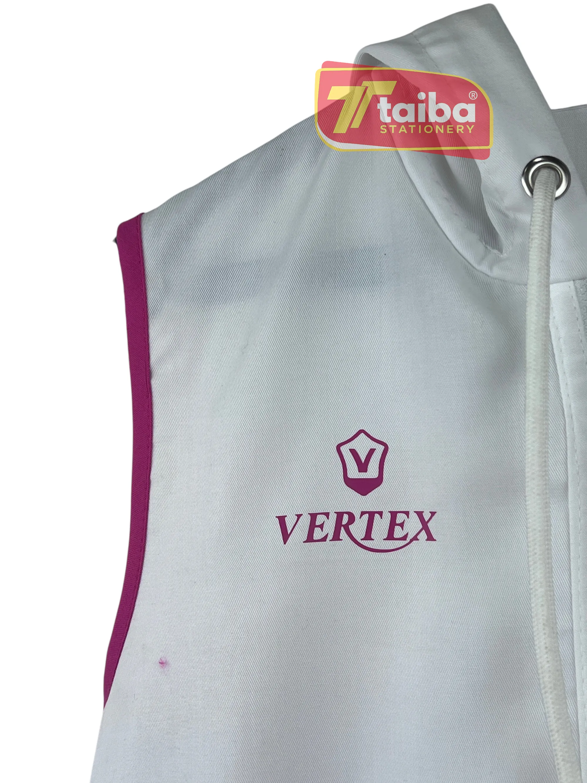 TABLIER SCOLAIRE BLANCHE CEM 10-12-14