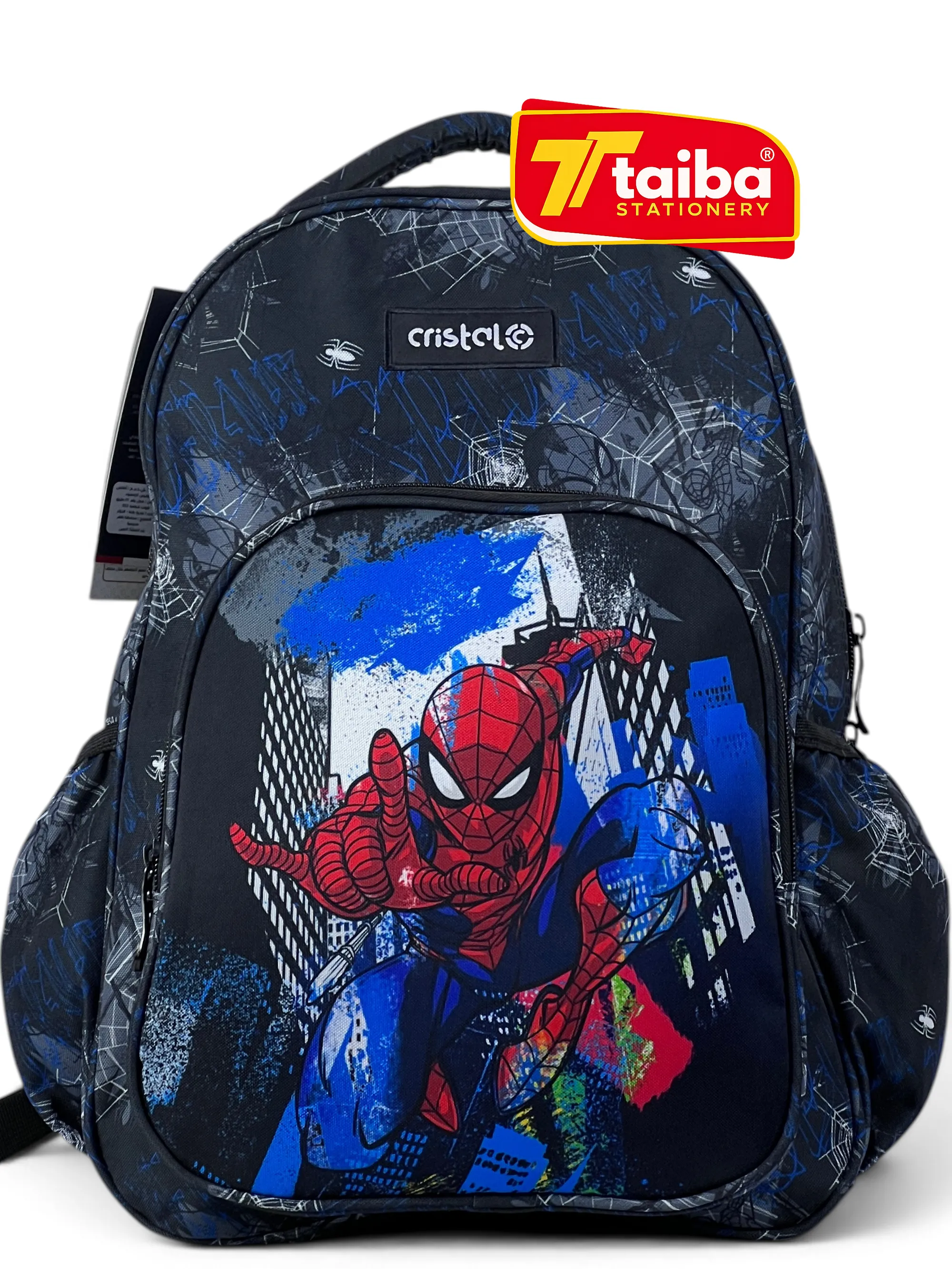 SAC A DOS SCOLAIRE FANTAISIE DIFF MOTIF 2 COMPART 17 CRISTAL CR-3419